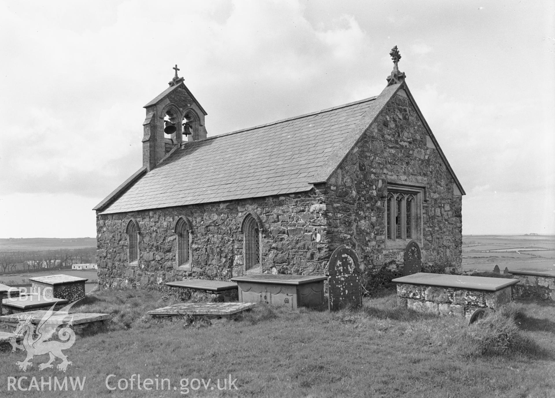 Exterior view from the south-east.