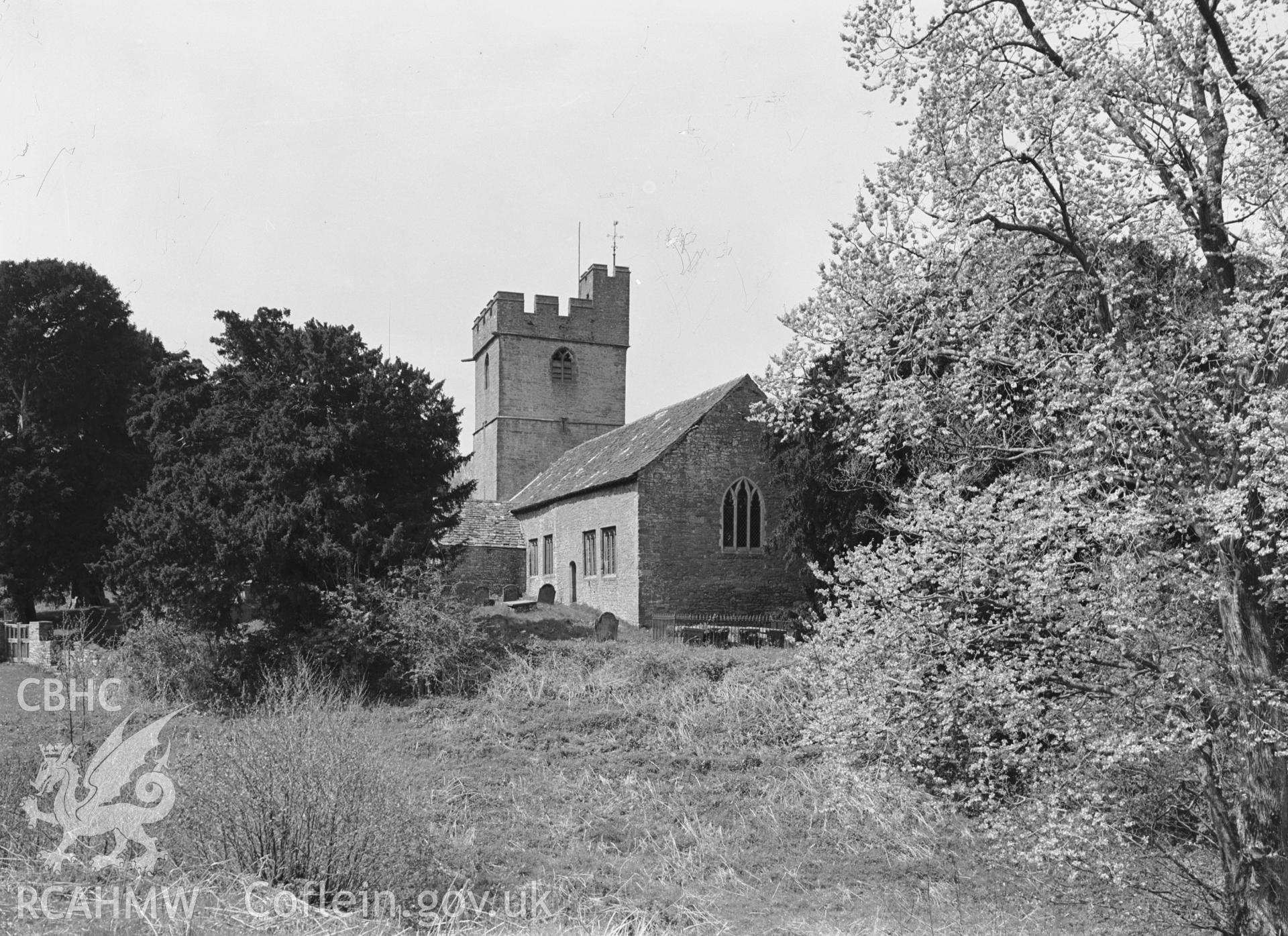 Exterior view from the south-east.