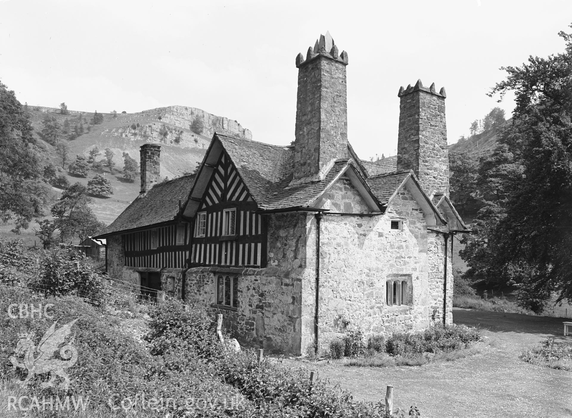 Exterior: the house from the NW