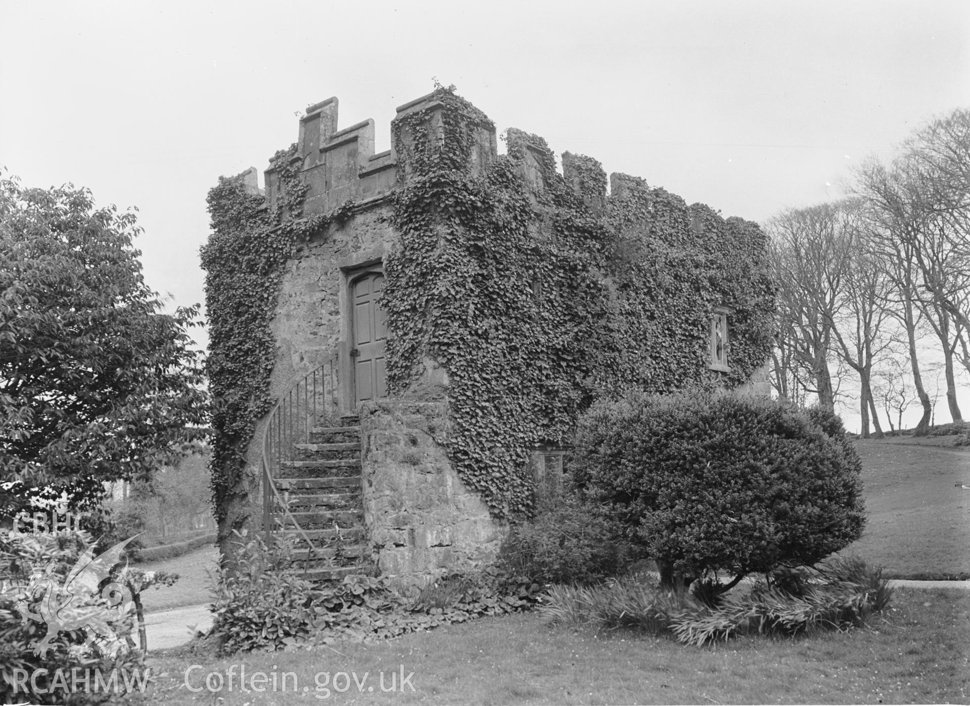 Exterior view from the south-west.