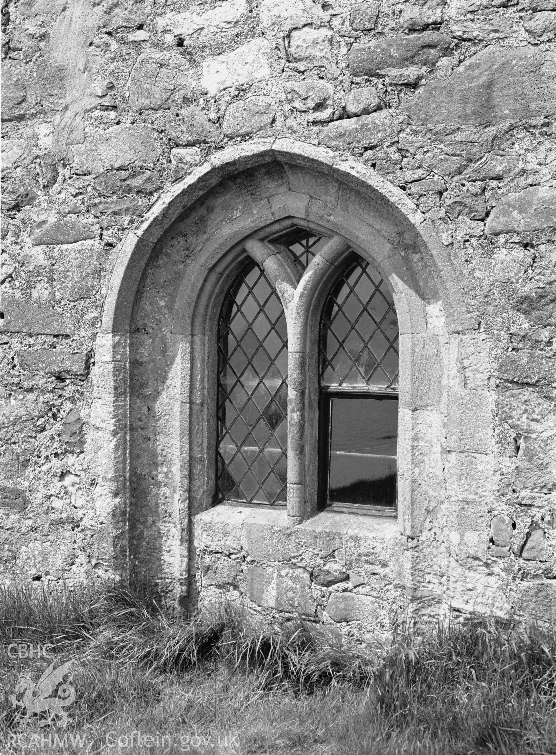 Exterior view showing the south door.