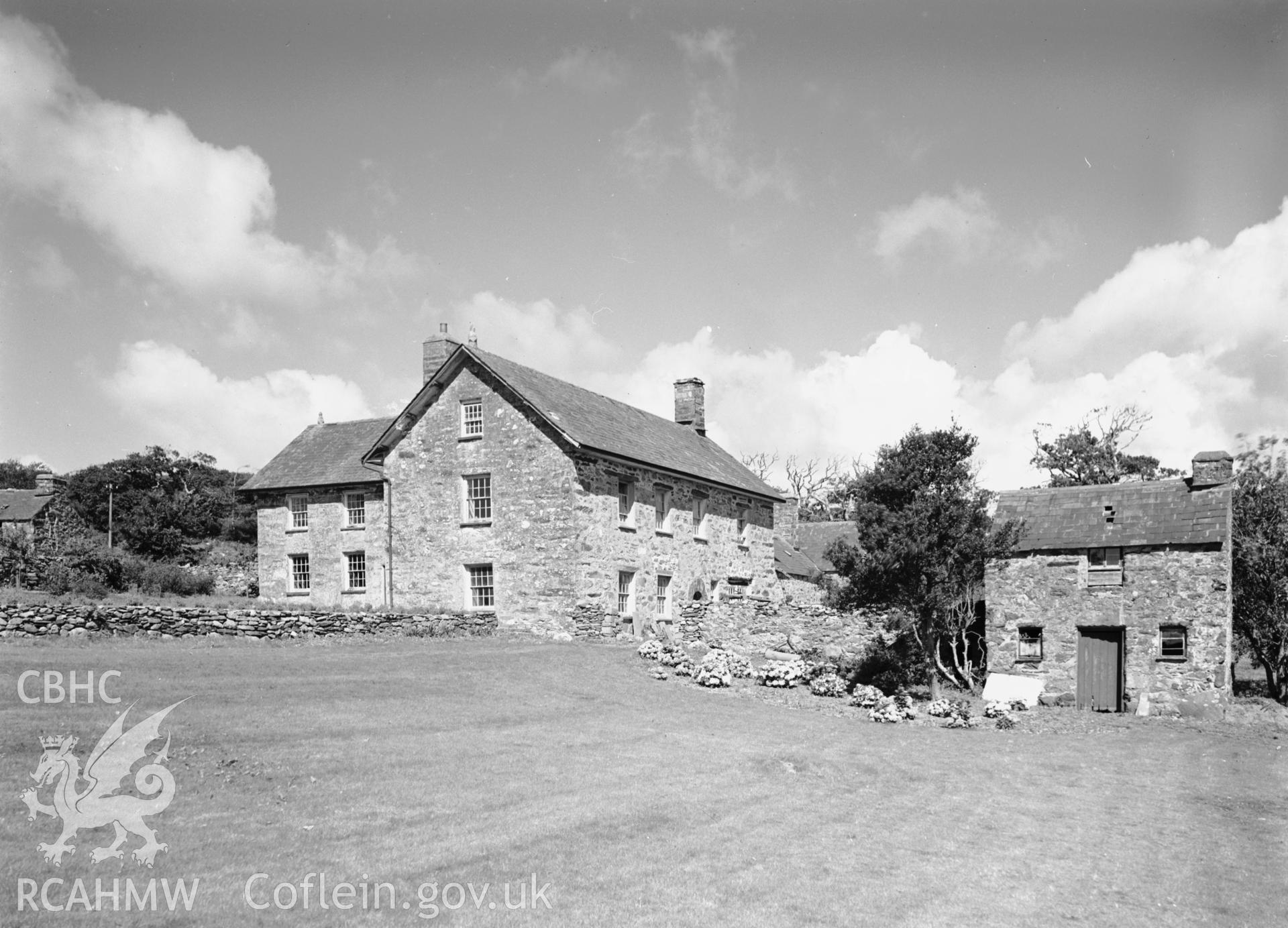 Exterior view from the south-east.