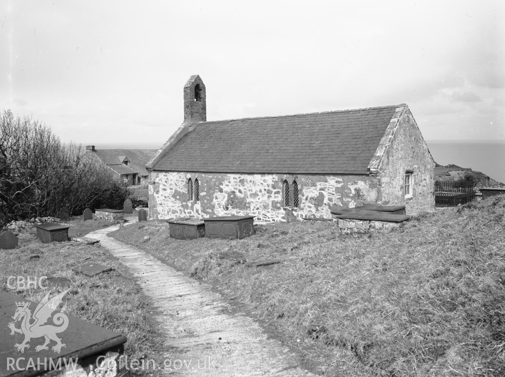 Exterior view from the south-east.