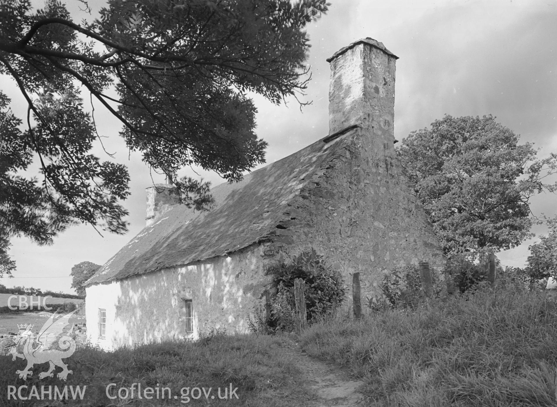 Rear elevation and gable end