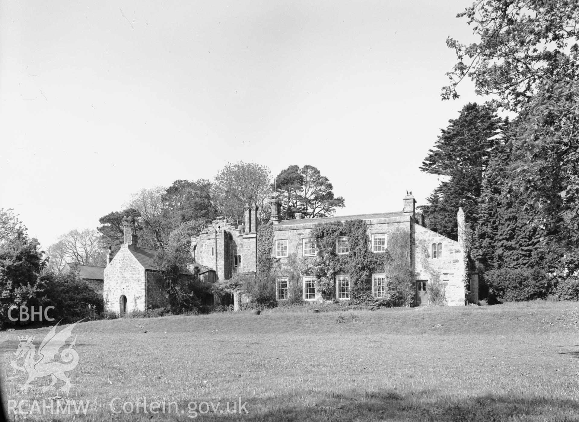 Exterior view showing the east elevation.