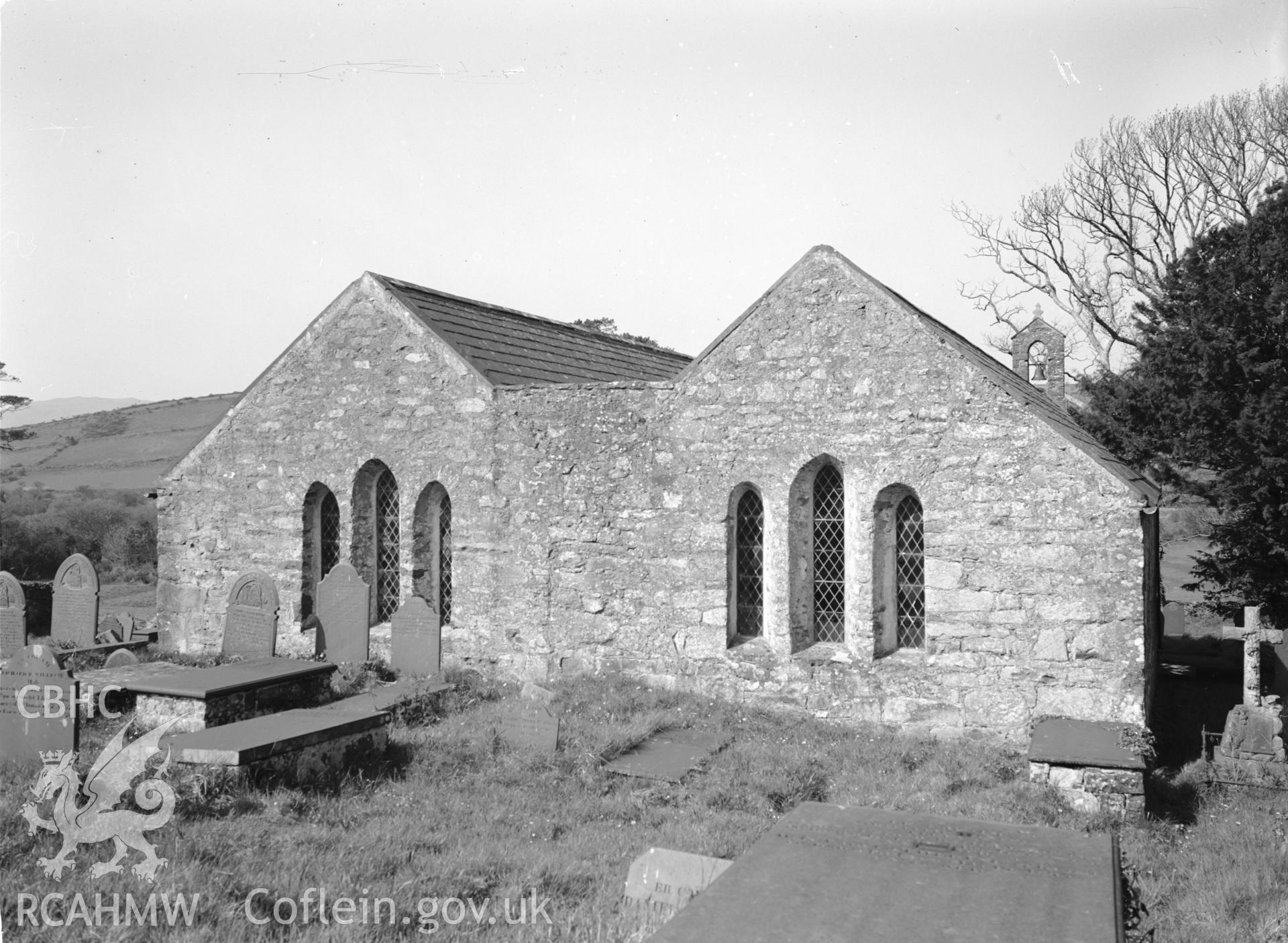 Exterior view showing east elevation.