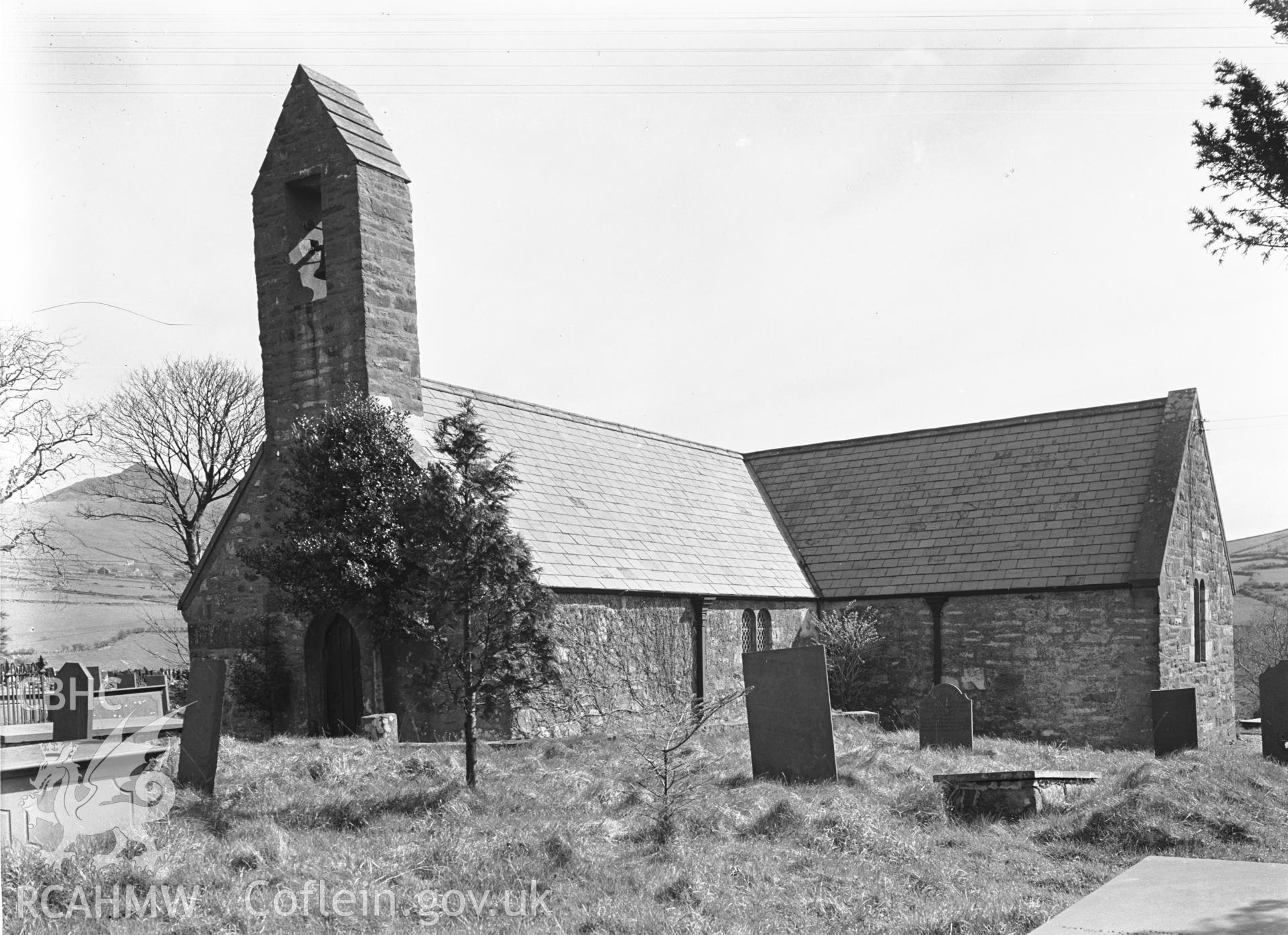 Exterior view from the south-west.