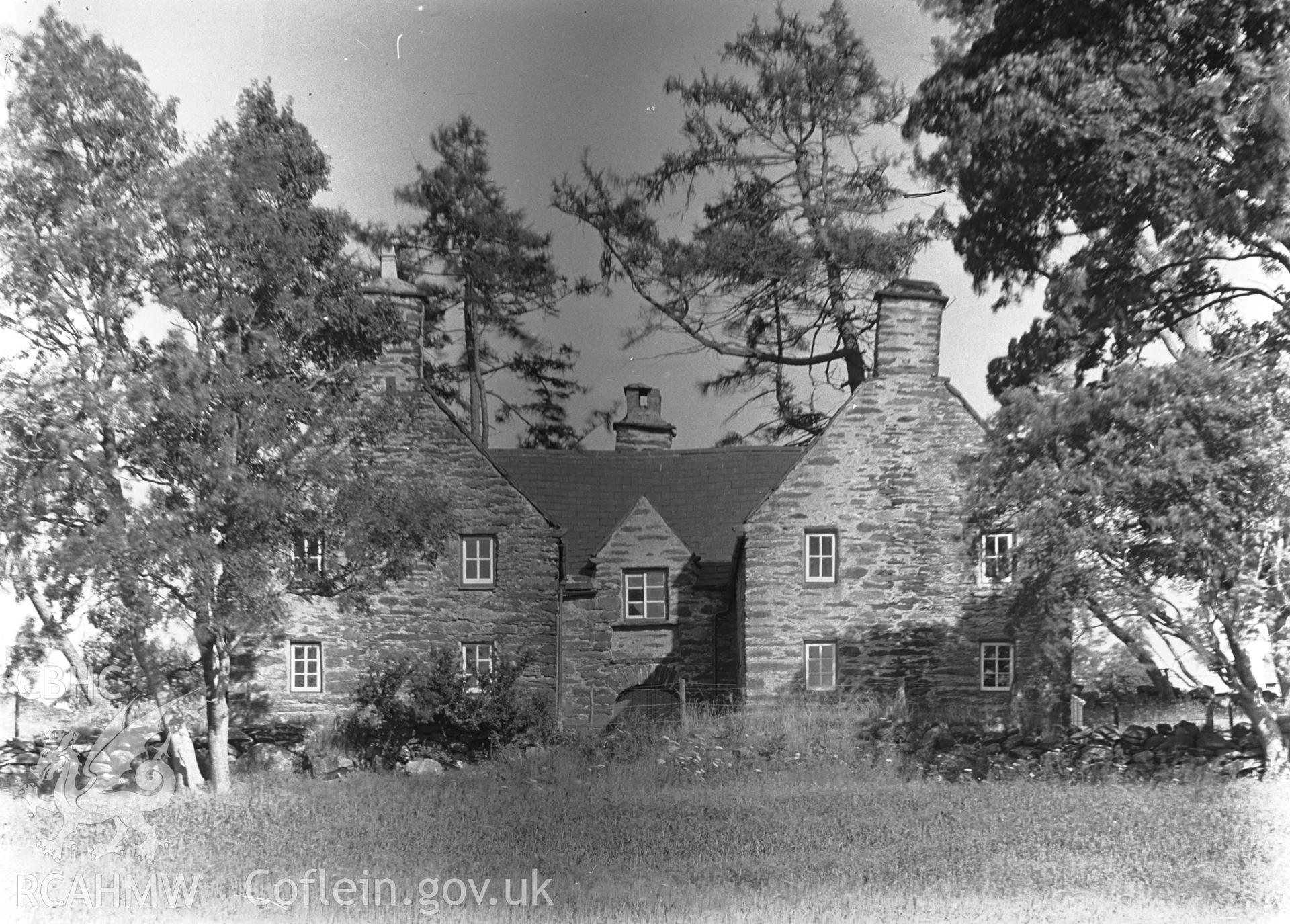 Exterior view of the almshouses.