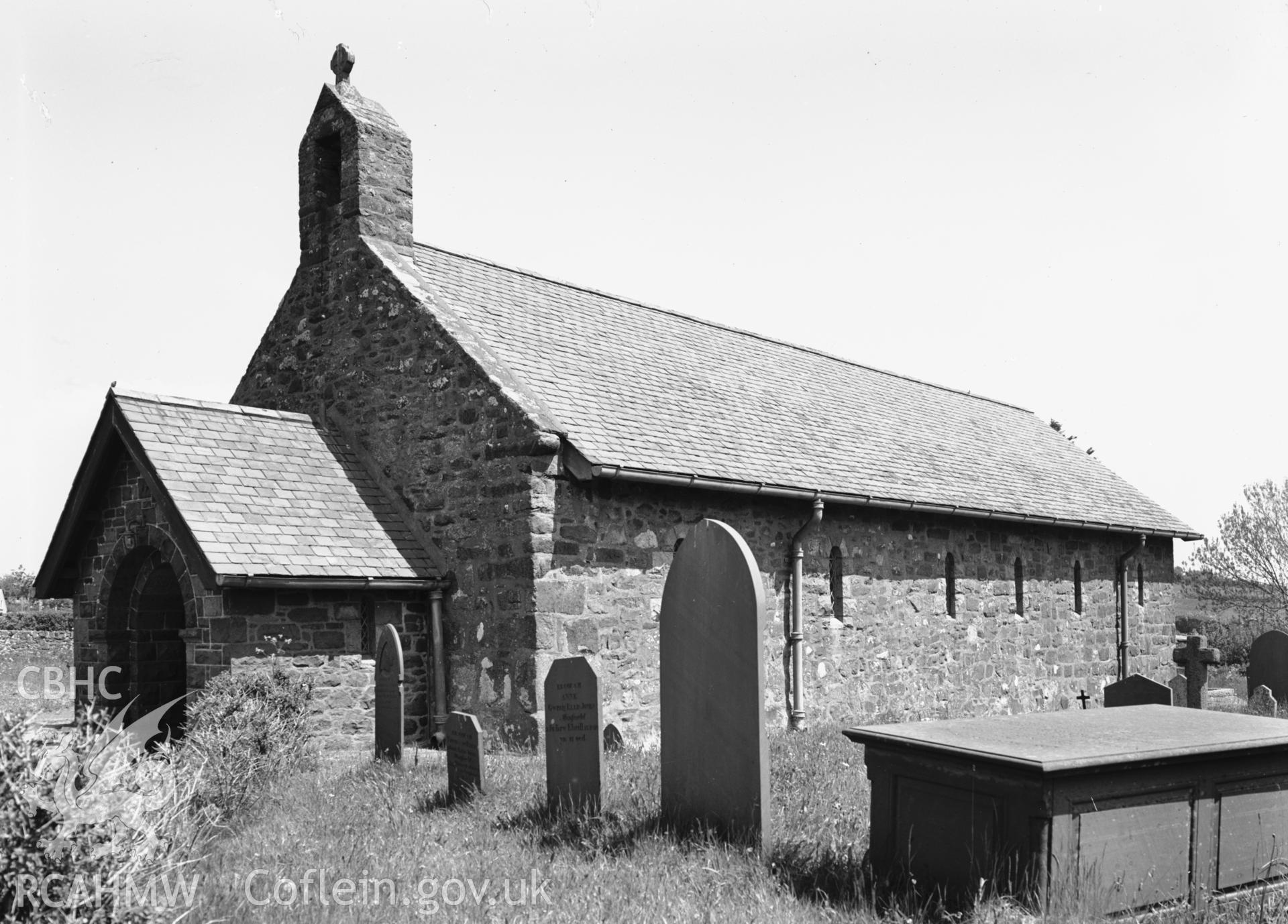 Exterior view from the south-west.