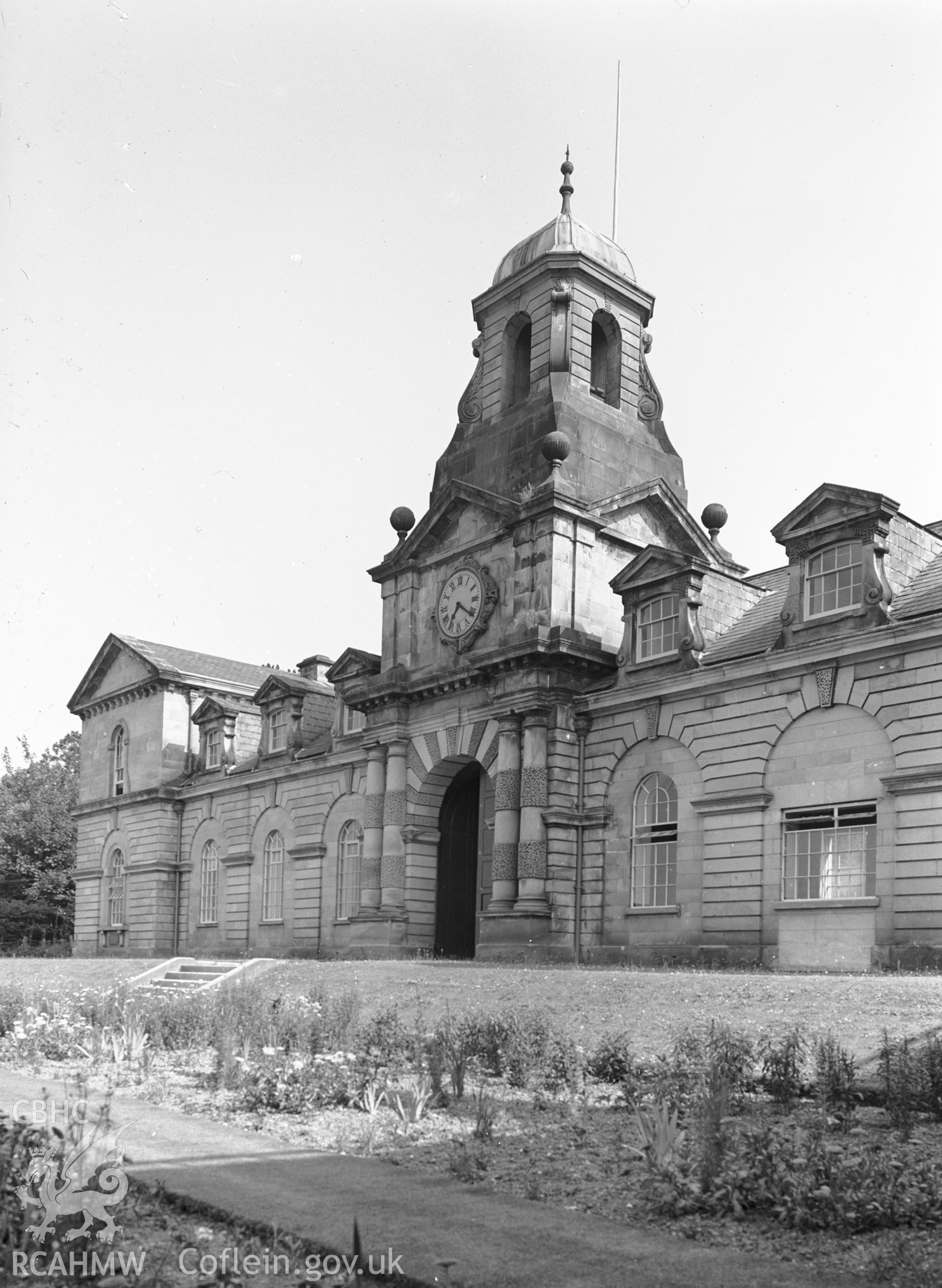 Stables clock tower from SW