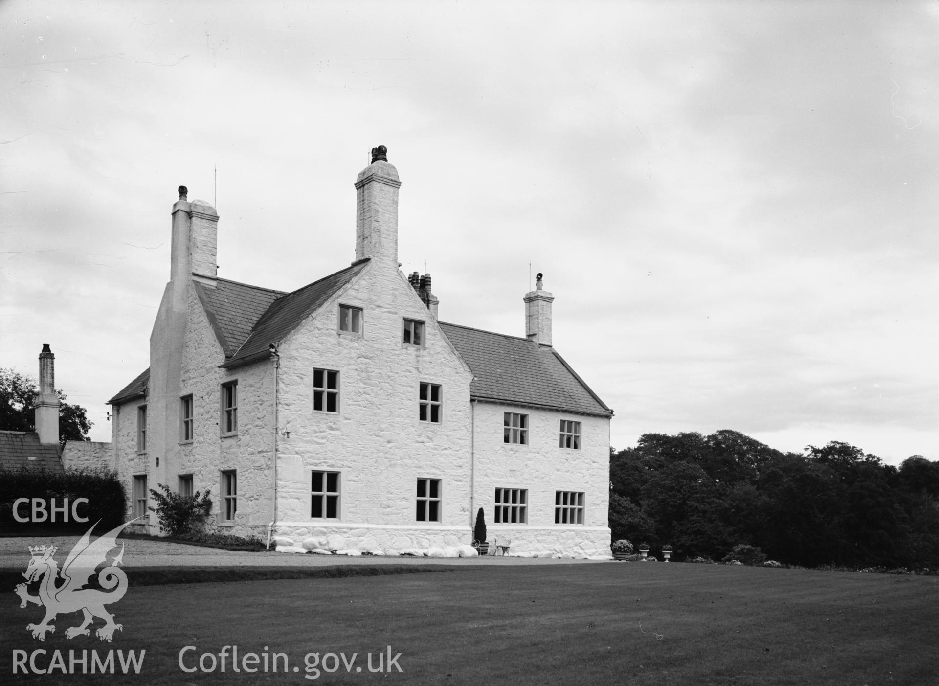 Exterior view from the south-west.