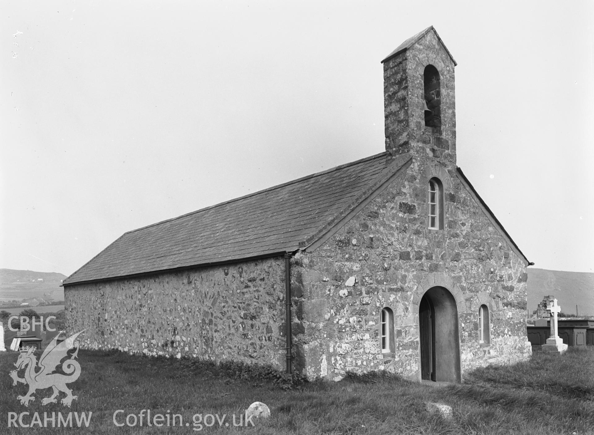 Exterior view from the north-west.