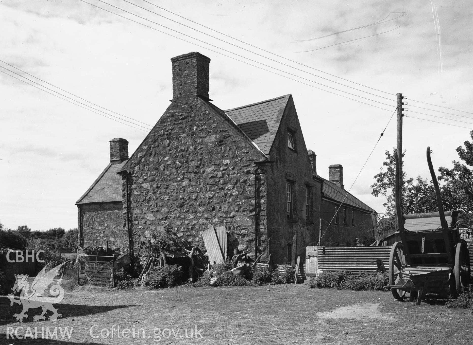 Exterior view from the south-east.