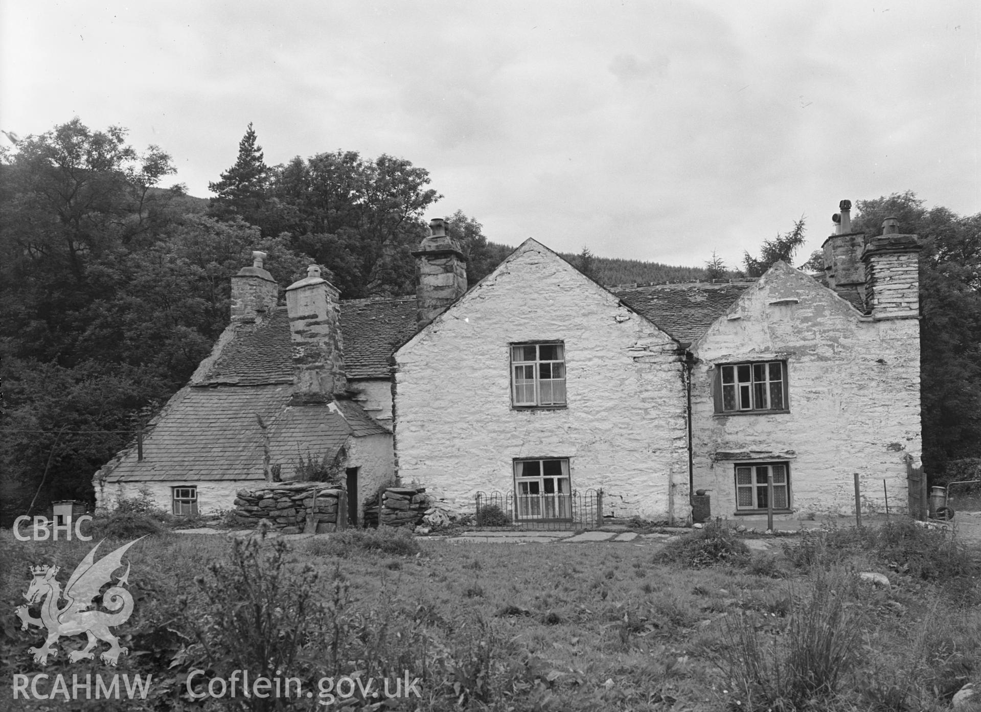 Exterior view from the east.