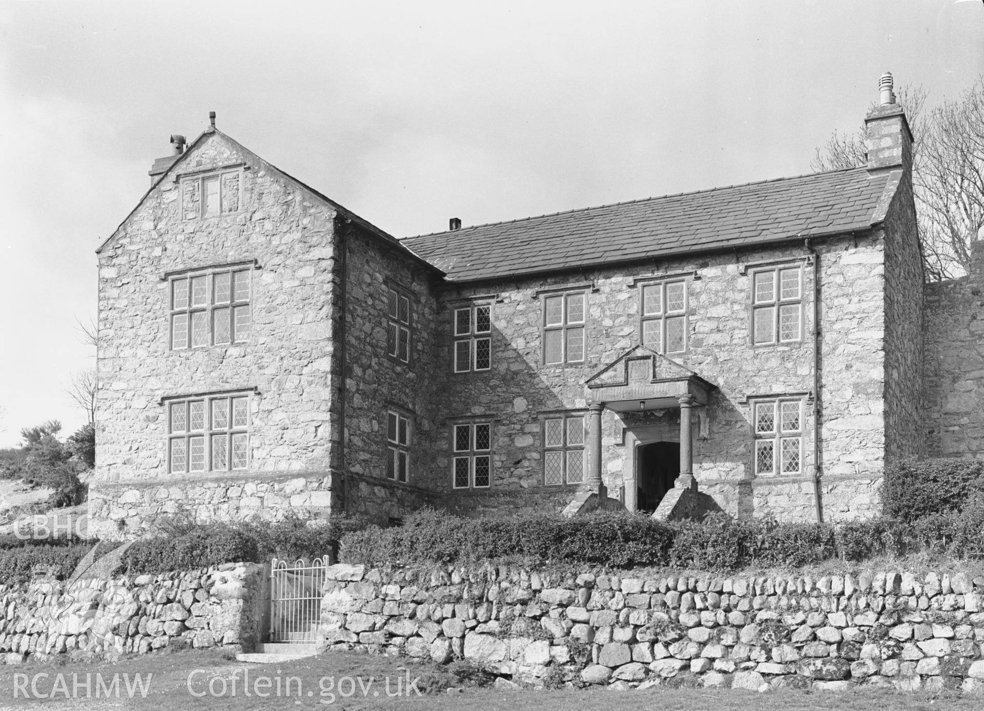 Exterior view of the house from the north-east