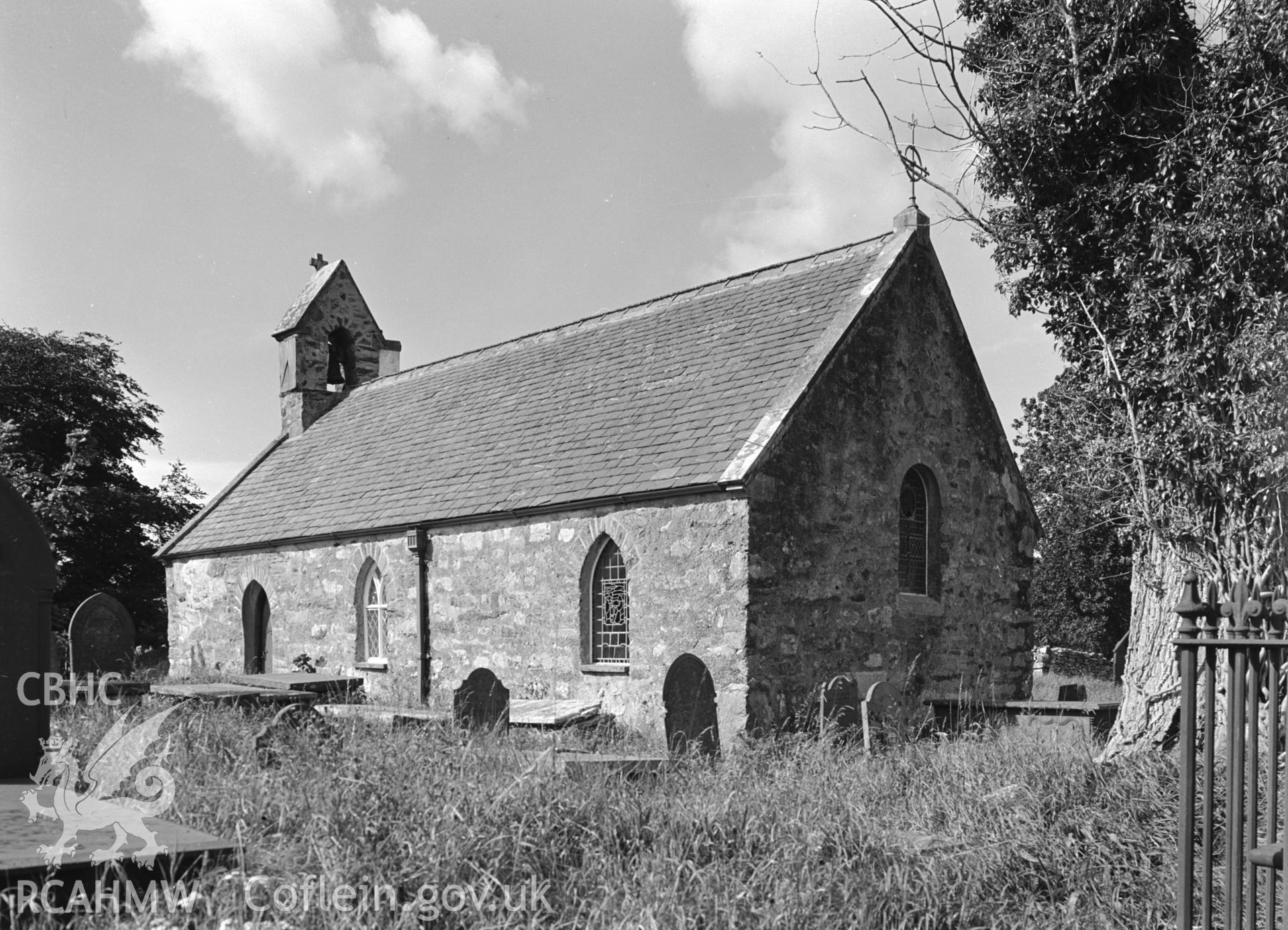 Exterior view from the south-east.