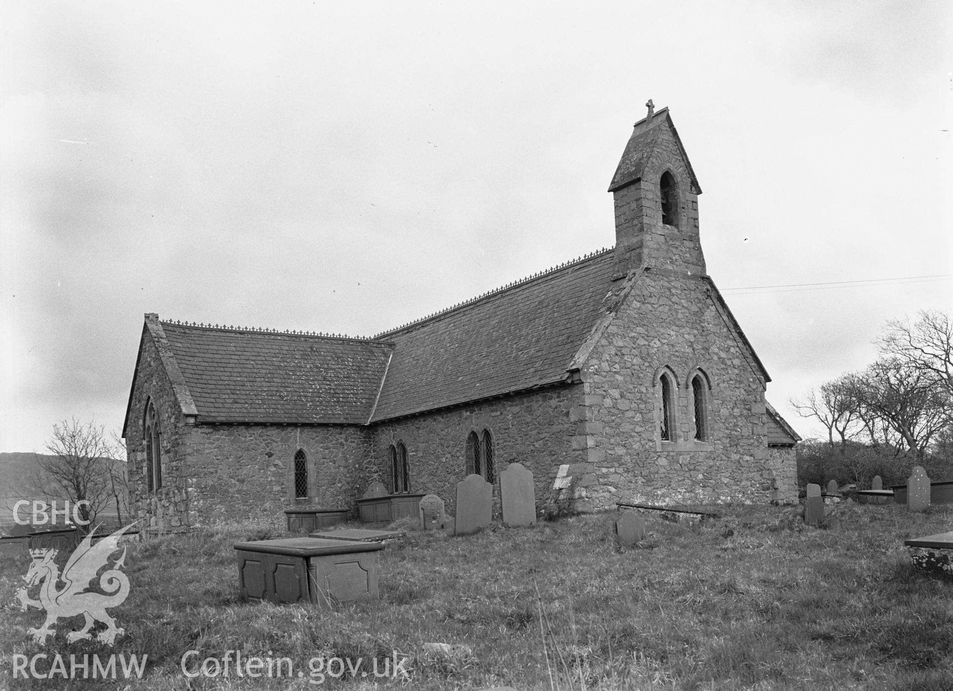 Exterior view from the north-west.