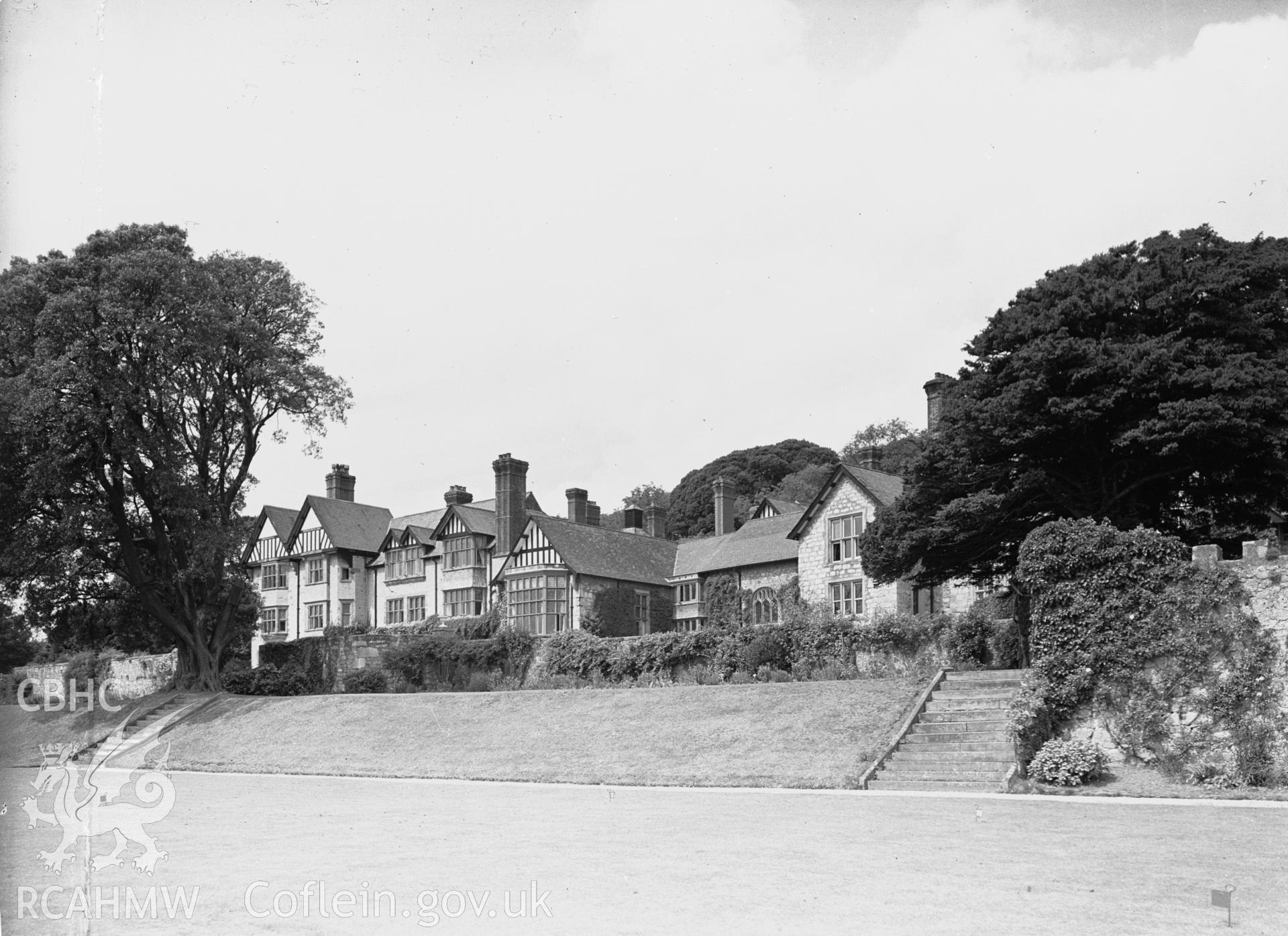 View of the house from the south-east.