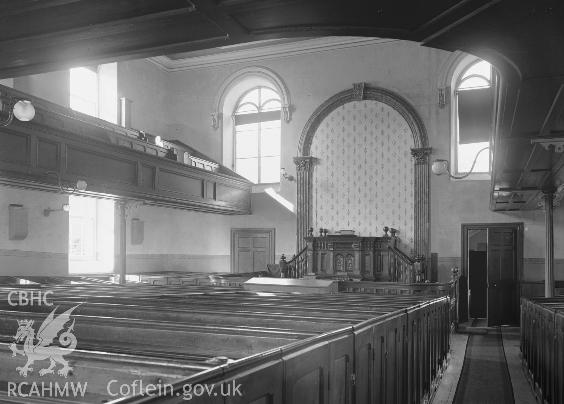 Interior view looking south-west.