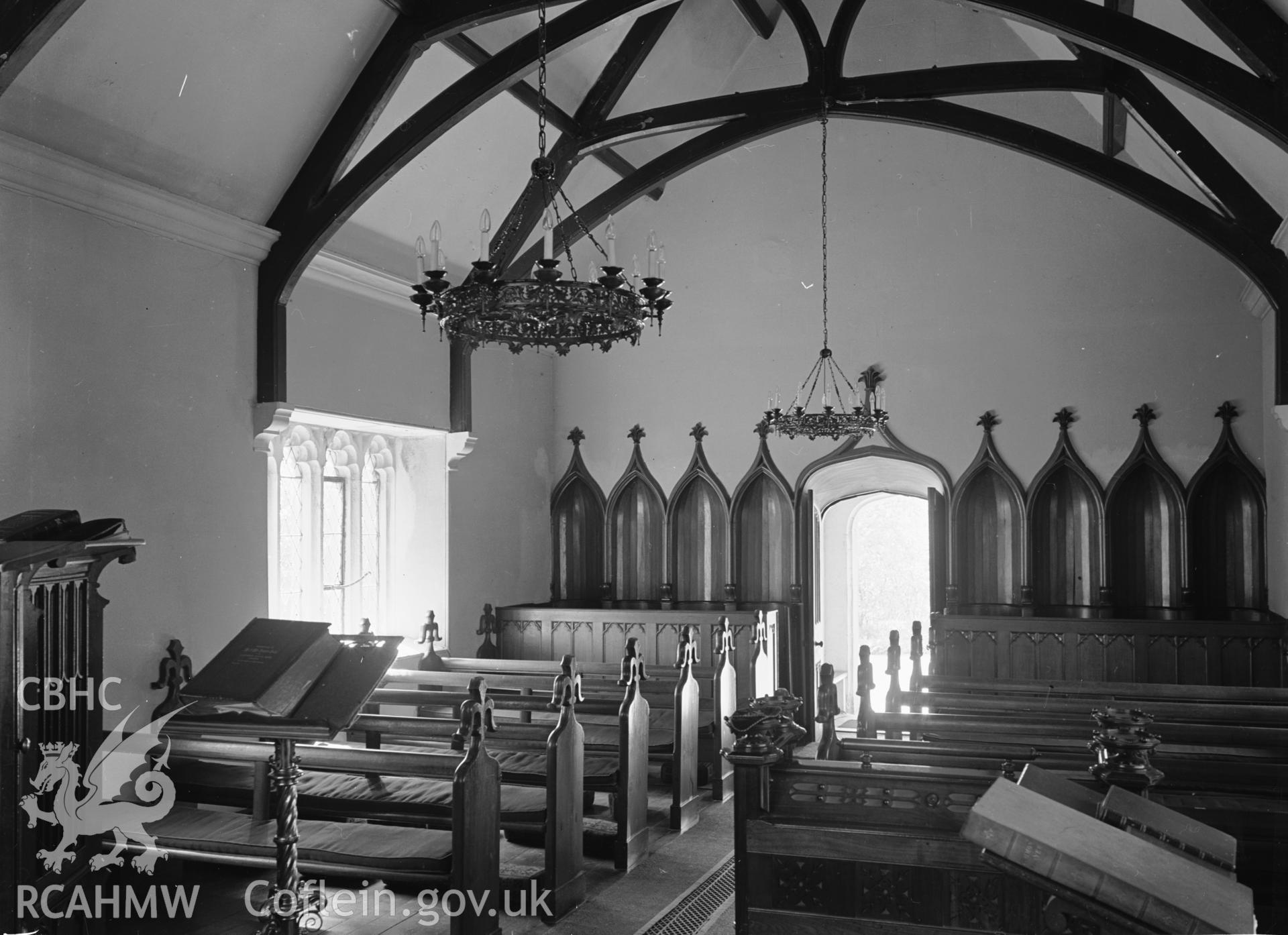 Interior view looking south-west.