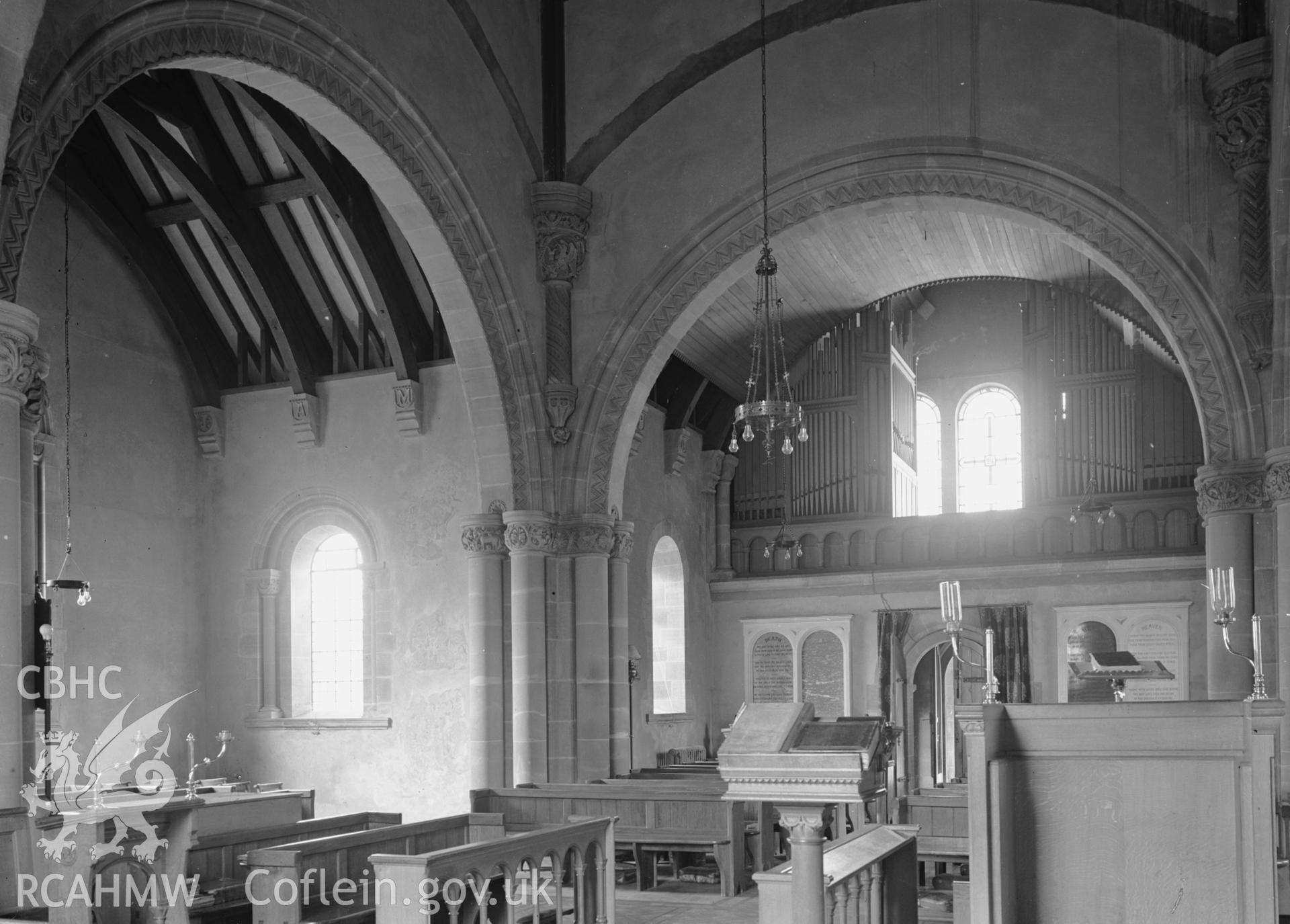 Interior view looking south-west.