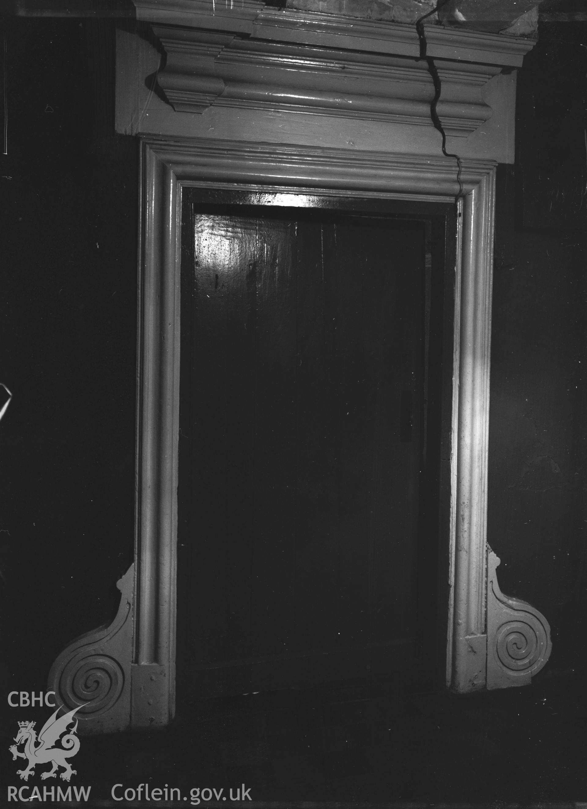 Detail of door frame