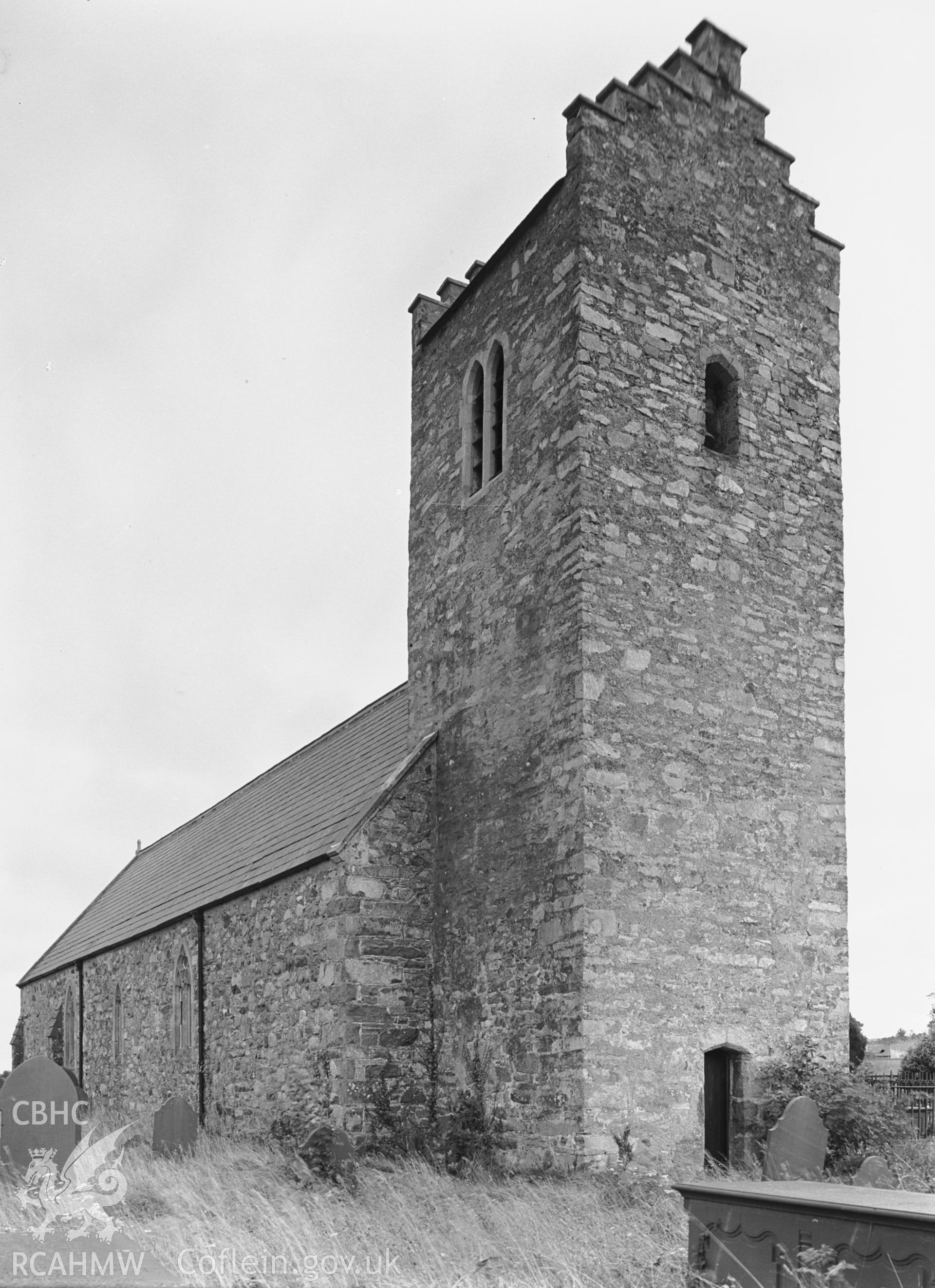 Exterior view from the north-west.