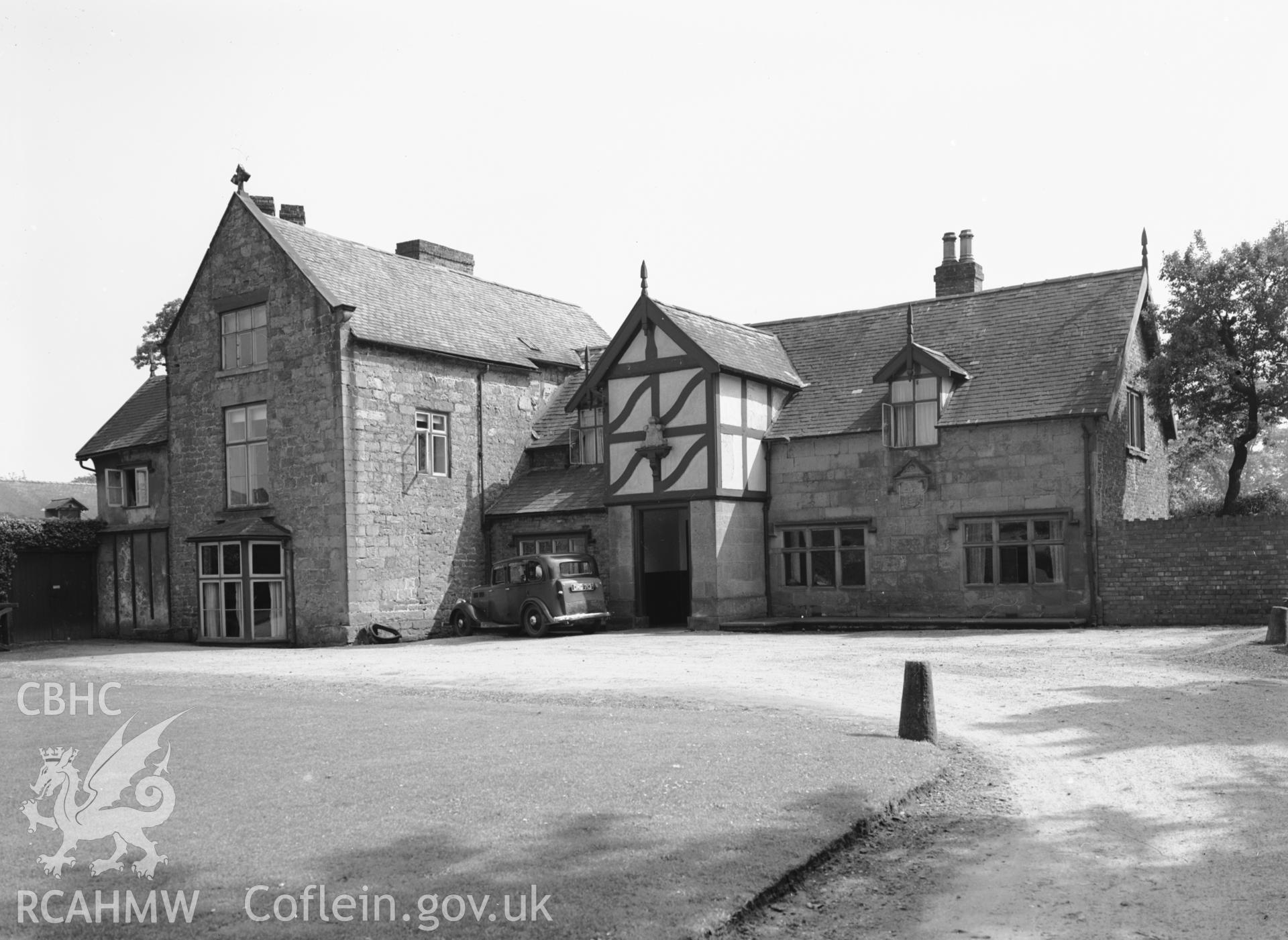 Exterior: the house from the NW