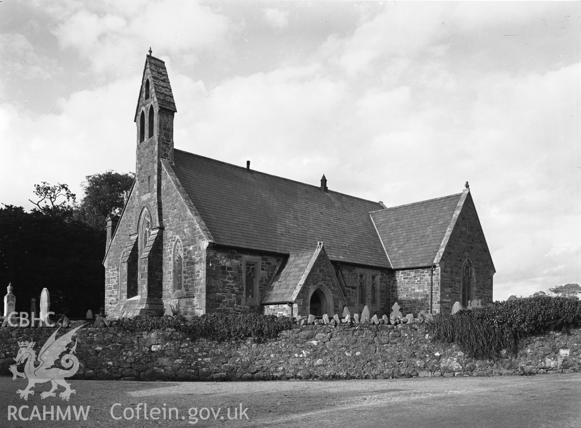 Exterior view from the south-west.