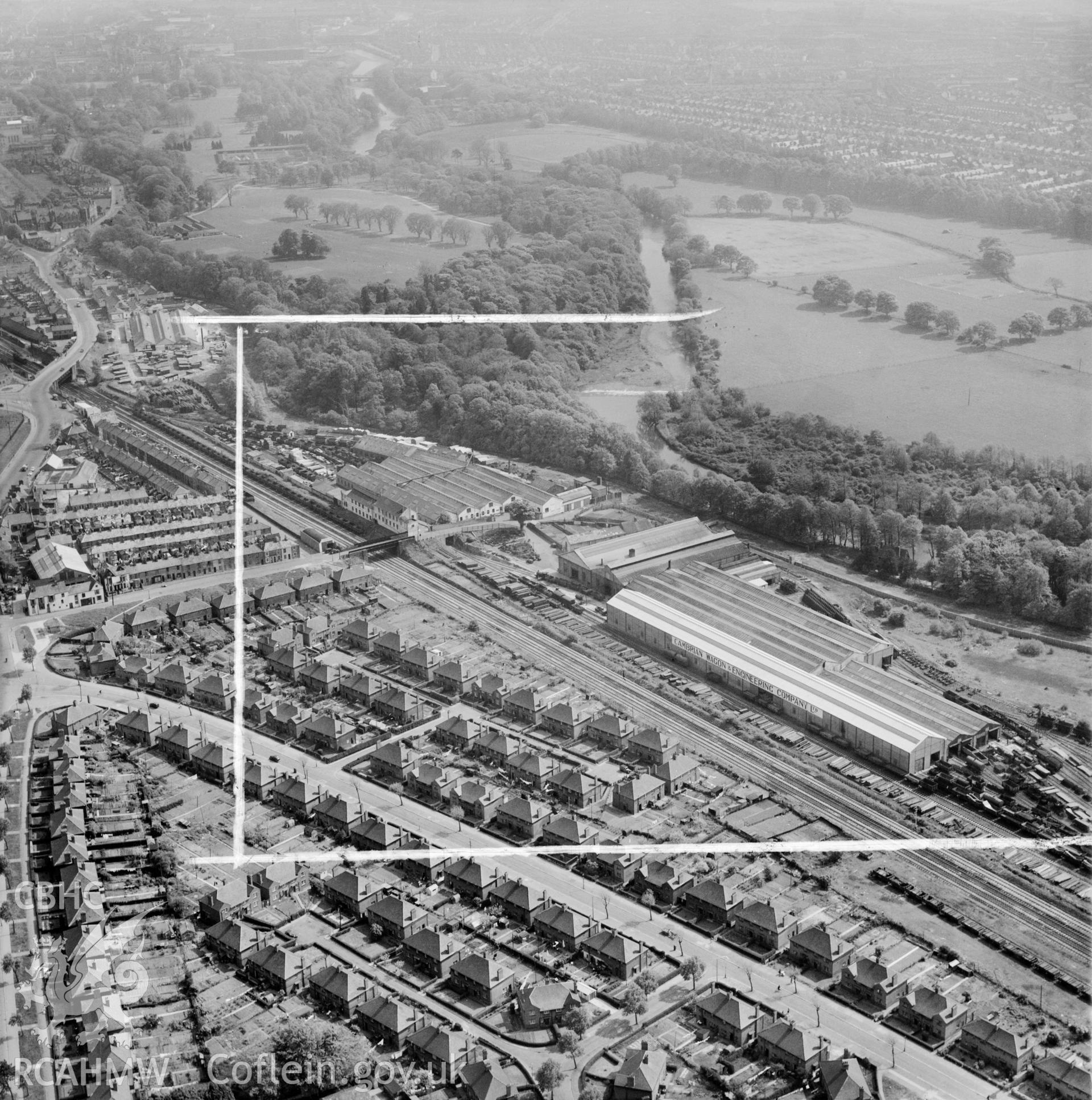 View of Cambrian Wagon & Engineering Co. Ltd., Maindy, Cardiff