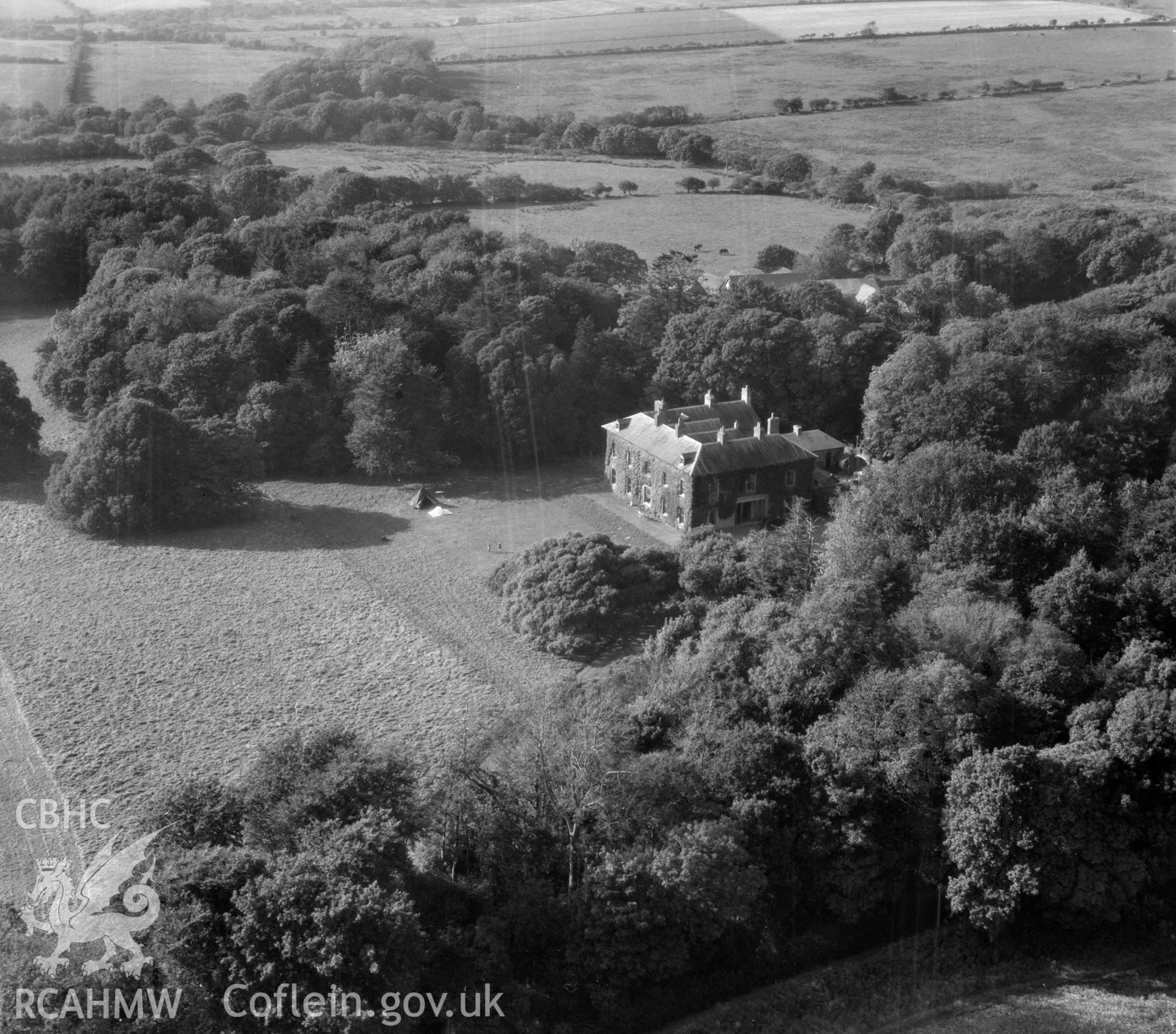 View of Scolton Manor (commissioned by J. Higgon)