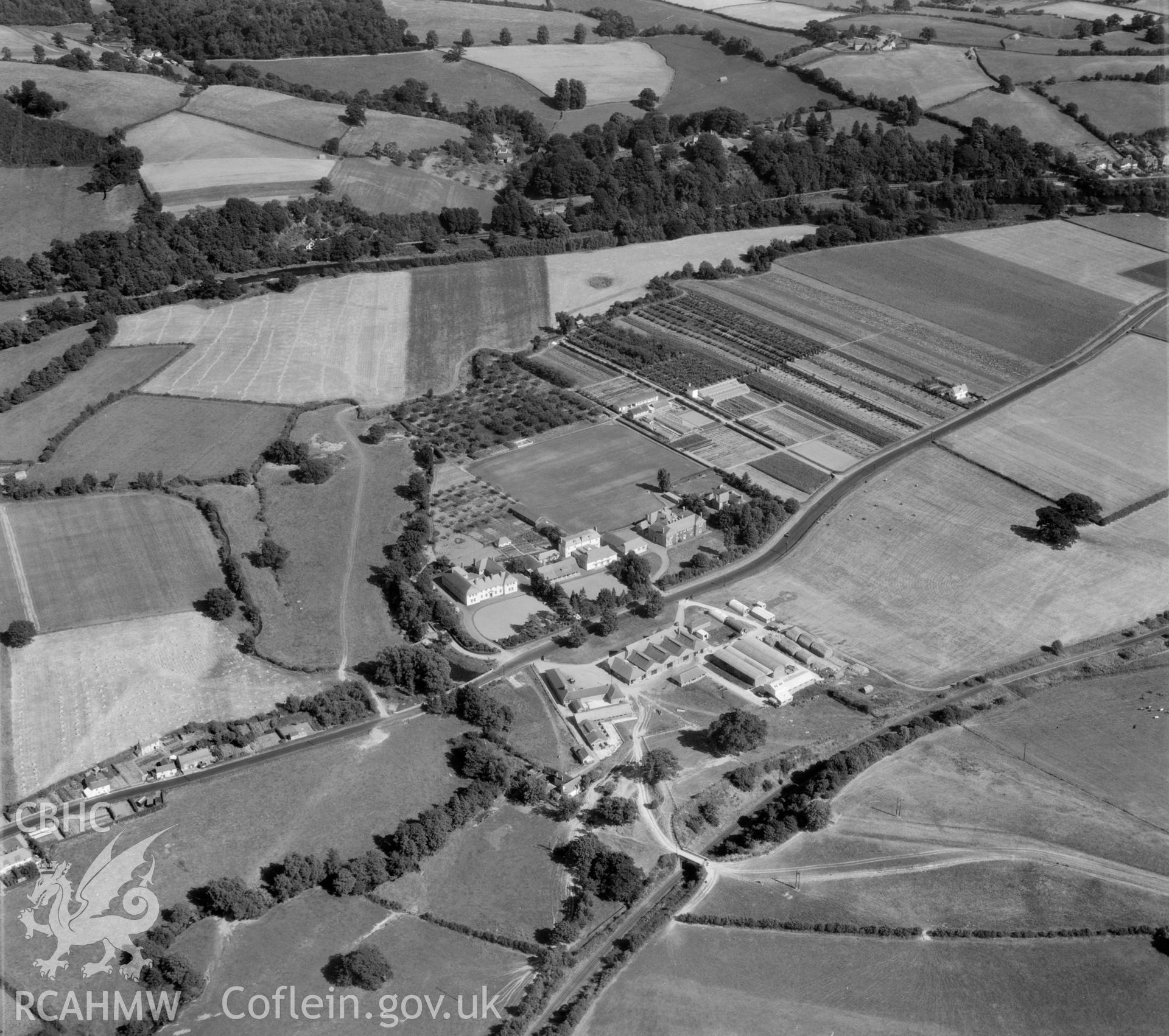 View of Monmouthshire Agricultural Institution, Rhadyr