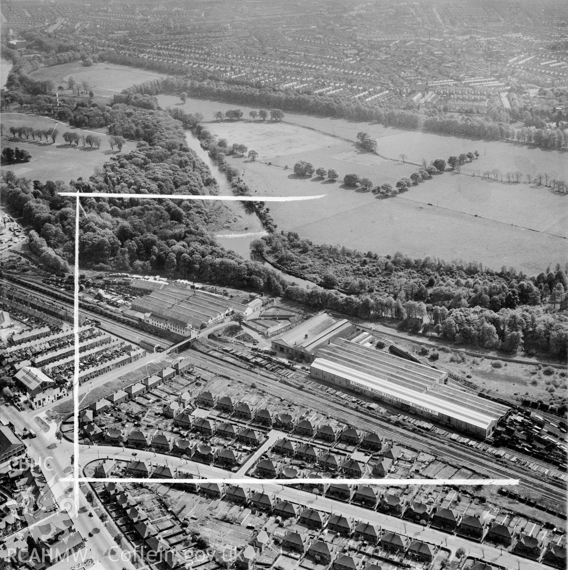 View of Cambrian Wagon & Engineering Co. Ltd., Maindy, Cardiff