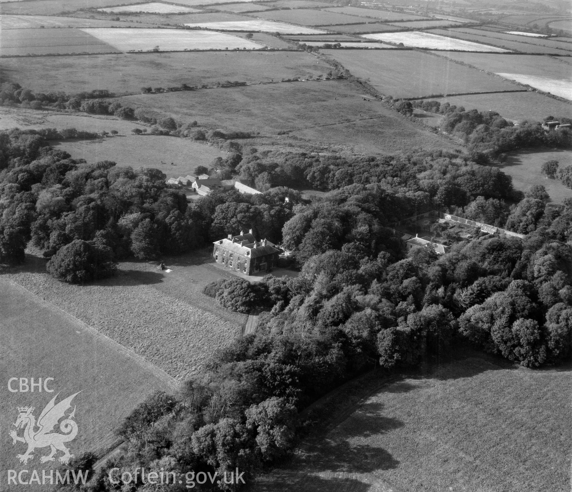 View of Scolton Manor (commissioned by J. Higgon)