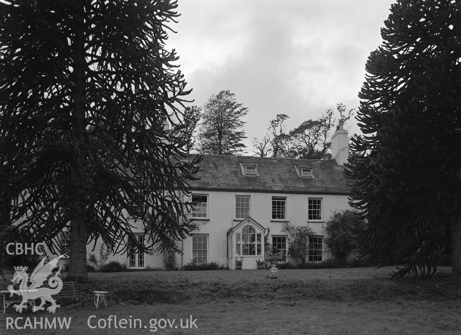 Exterior view showing main elevation.