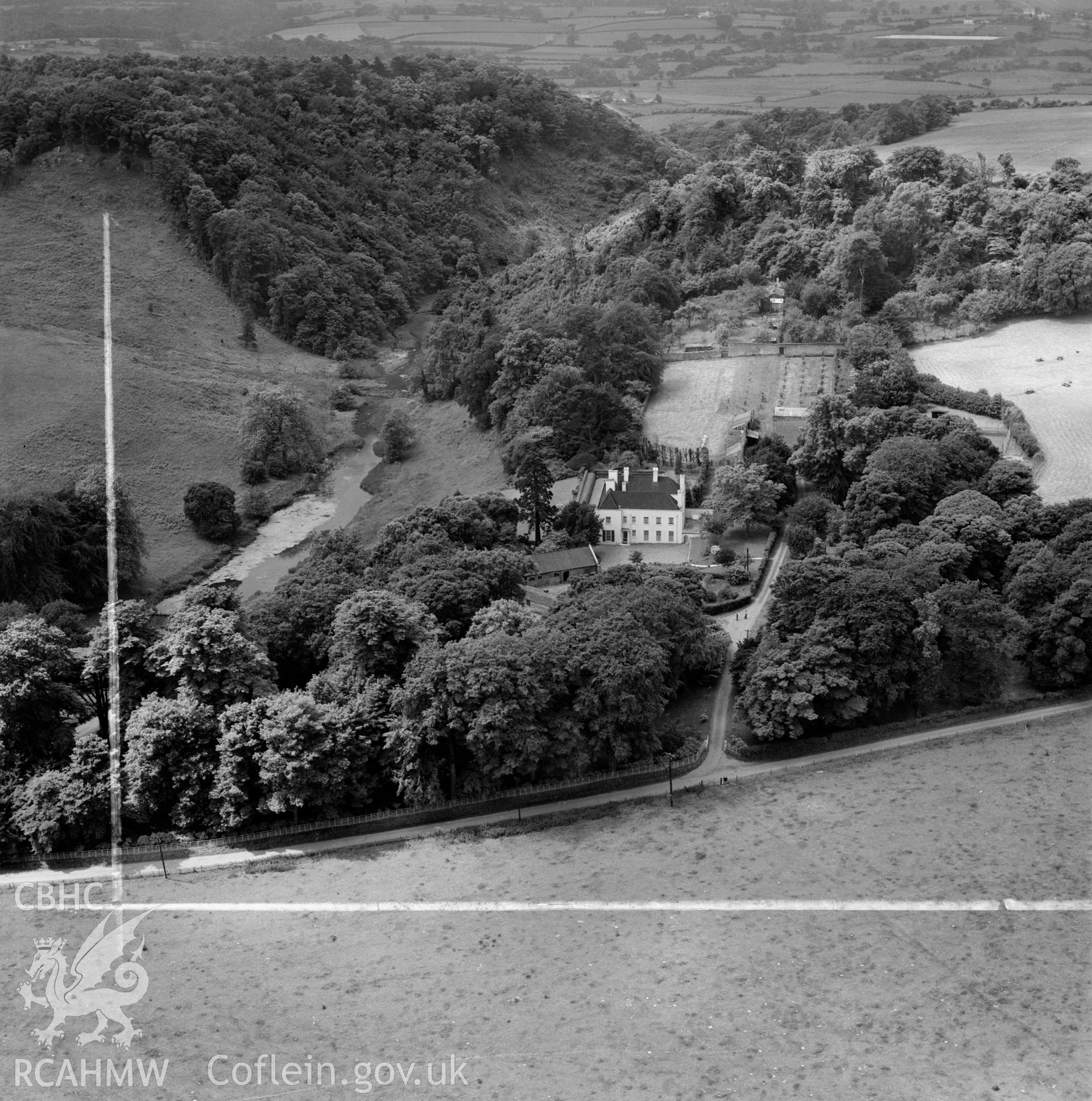 View of Cwrt-yr-Ala, commissioned by Sir H. Merrett