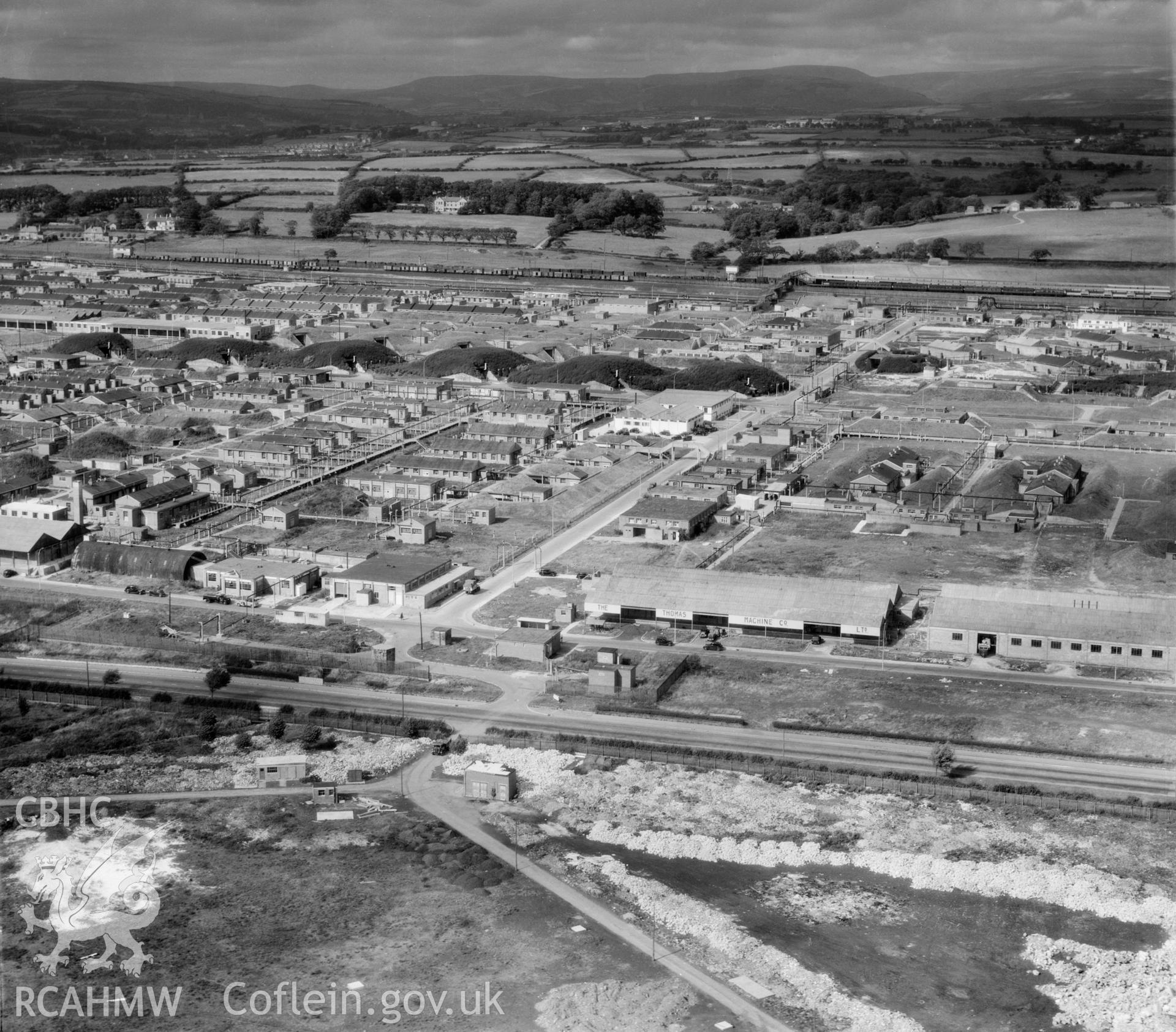 View of Bridgend Ordnance Factory