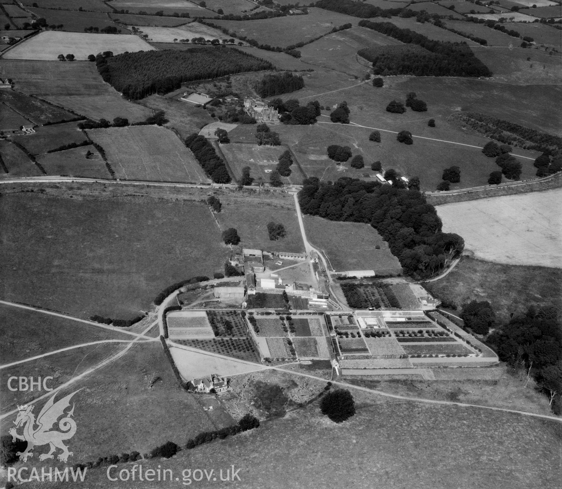 View of Home Farm, Plas Newydd (commissioned by the Marquess of Anglesey)