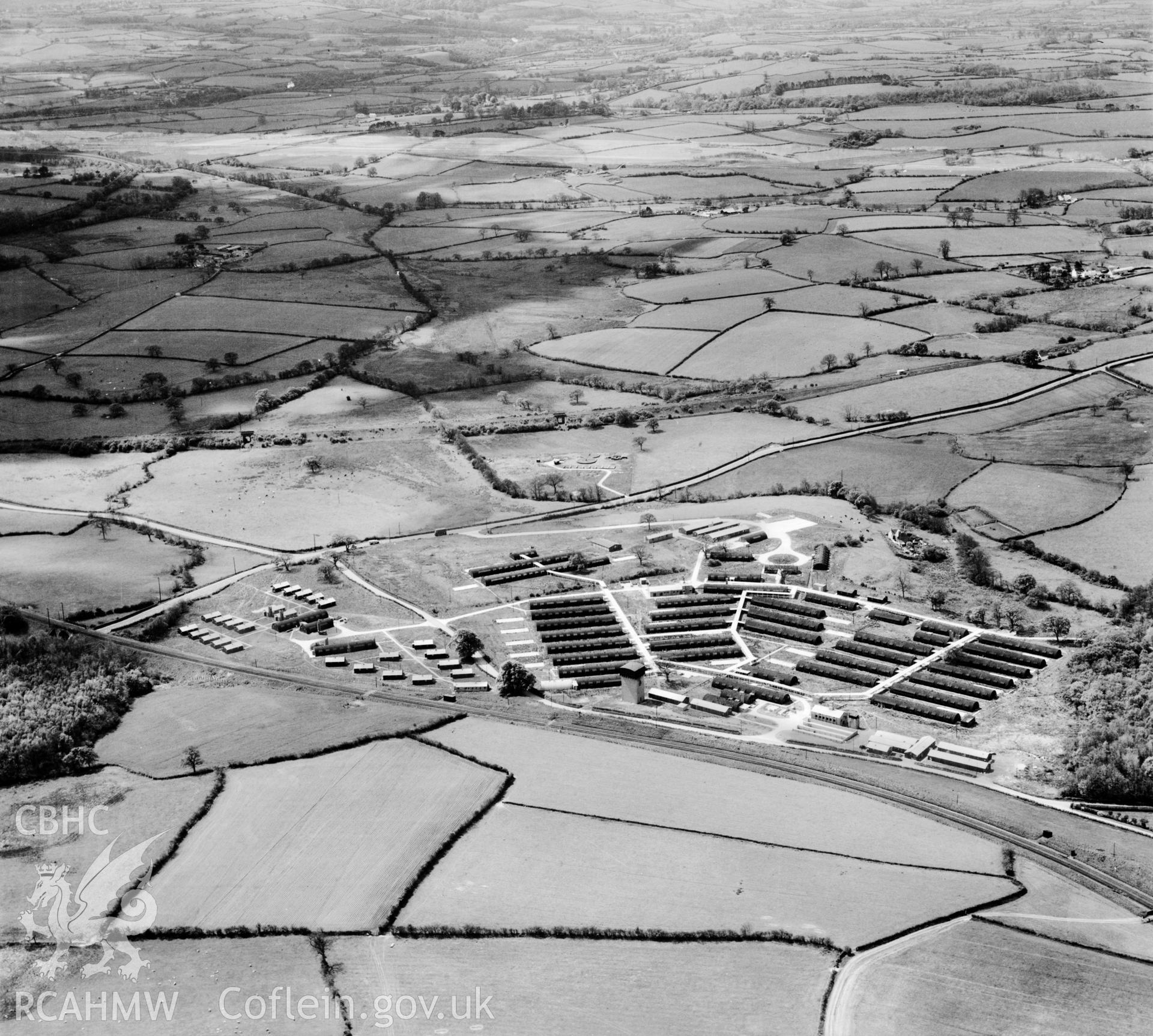 View of Rhyd-Lafar military hospital