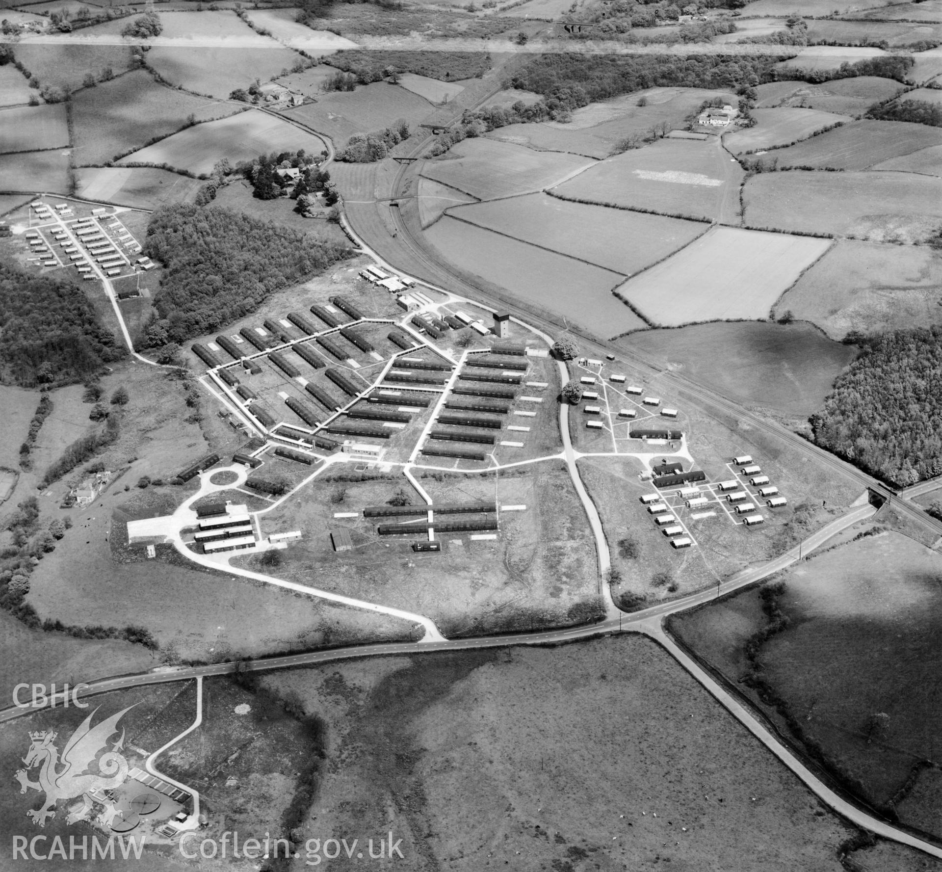 View of Rhyd-Lafar military hospital