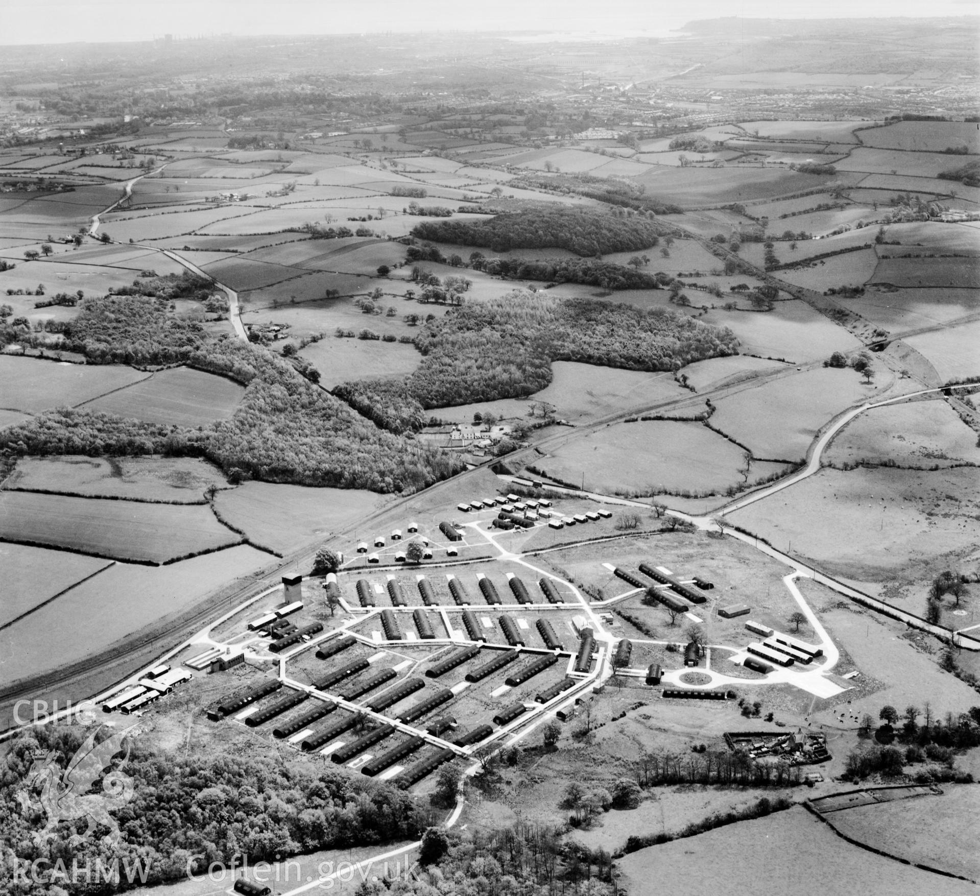 View of Rhyd-Lafar military hospital