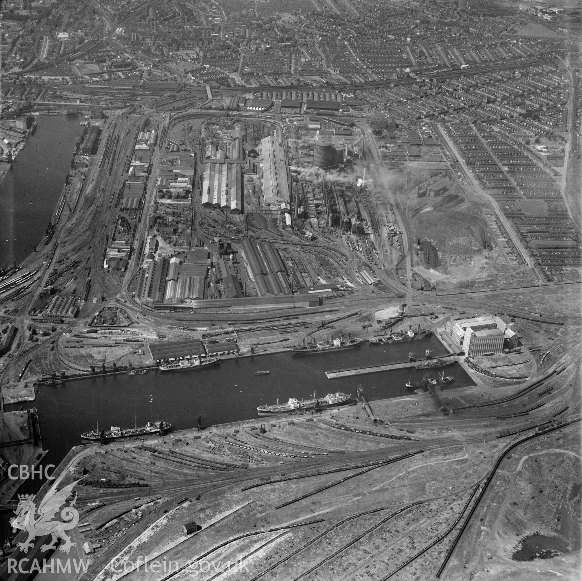 View of Guest, Keen & Baldwins Iron & Steel Ltd., East Moors, Cardiff