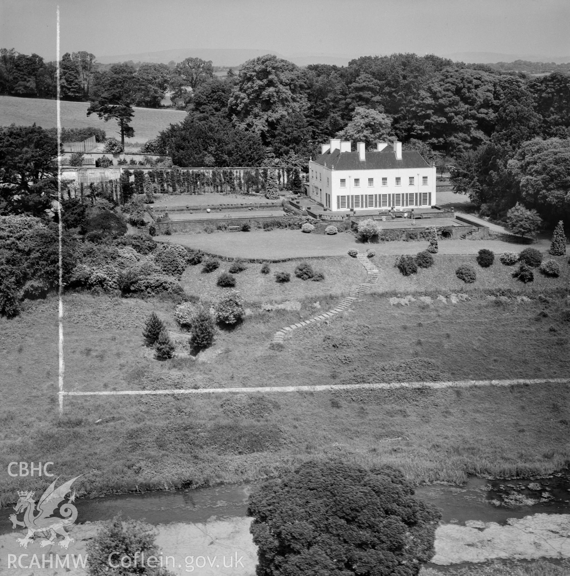 View of Cwrt-yr-Ala, commissioned by Sir H. Merrett