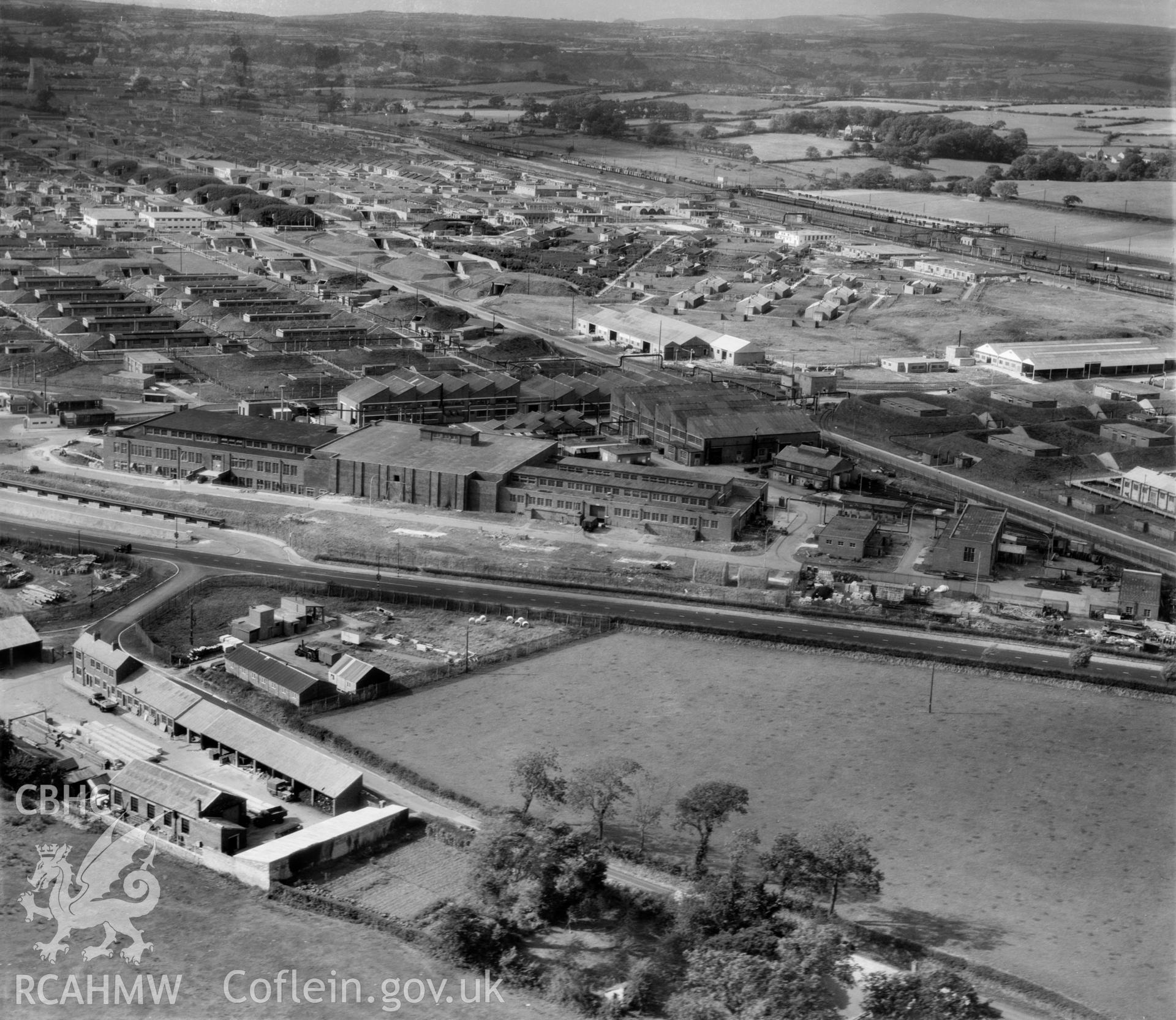 View of Bridgend Ordnance Factory