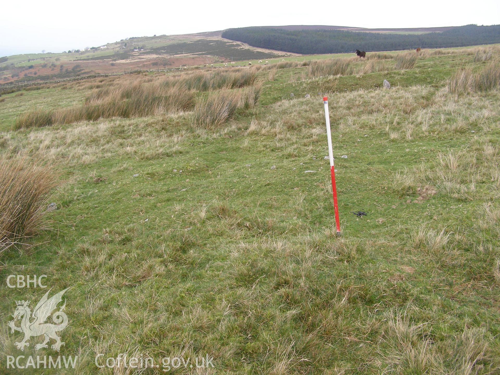 Digital colour photograph of Garreg-Fawr clearance cairnS taken on 14/12/2007 by P.J. Schofield during the Snowdon North West Upland Survey undertaken by Oxford Archaeology North.