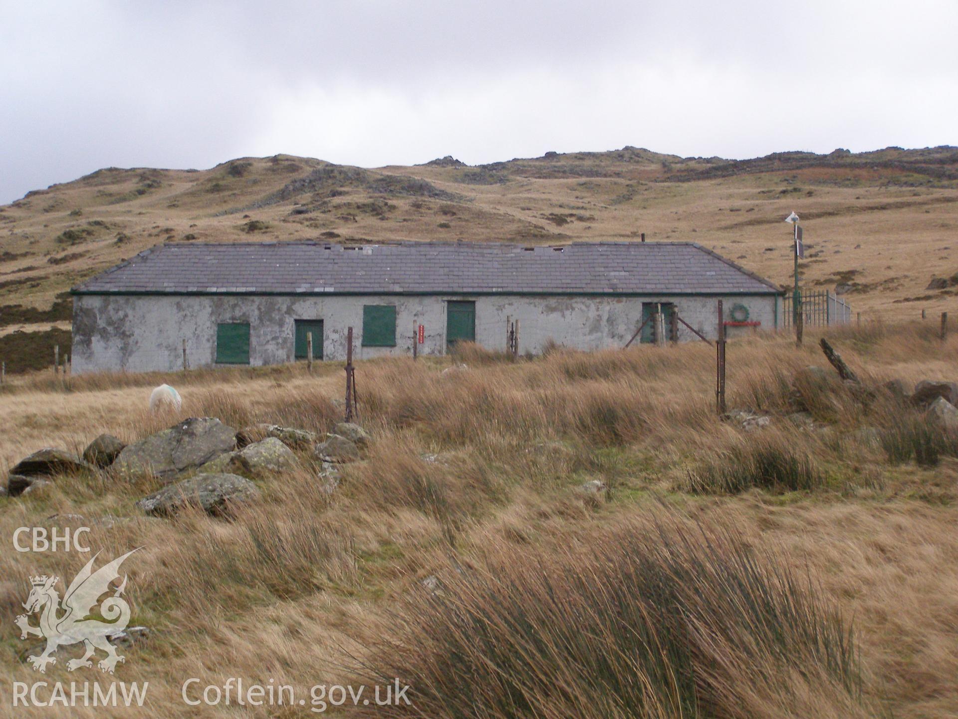 Digital colour photograph of Hebron Station, Snowdon Mountain Railway taken on 31/01/2008 by P.J. Schofield during the Snowdon North West Upland Survey undertaken by Oxford Archaeology North.