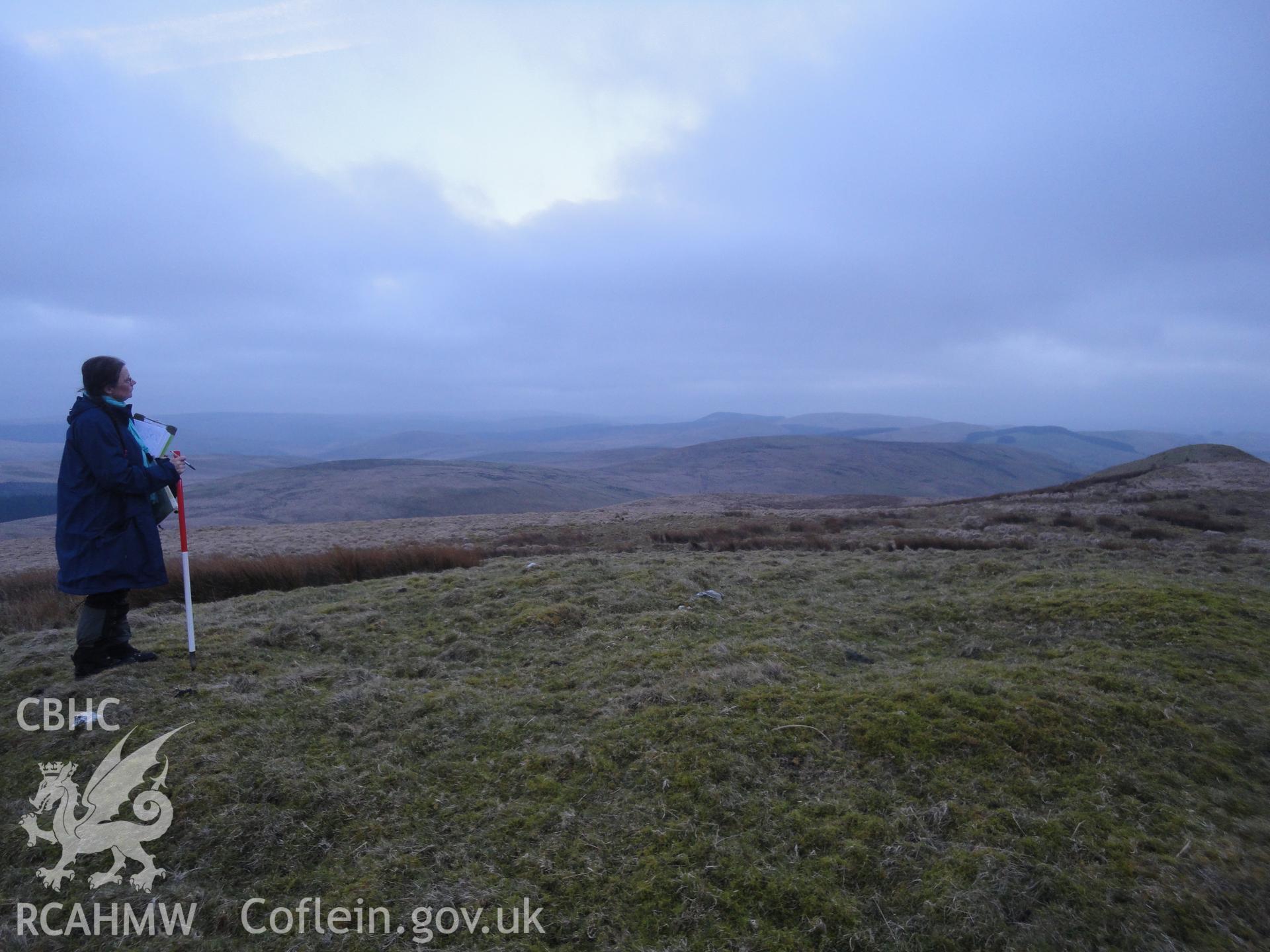 Cairn, looking south.