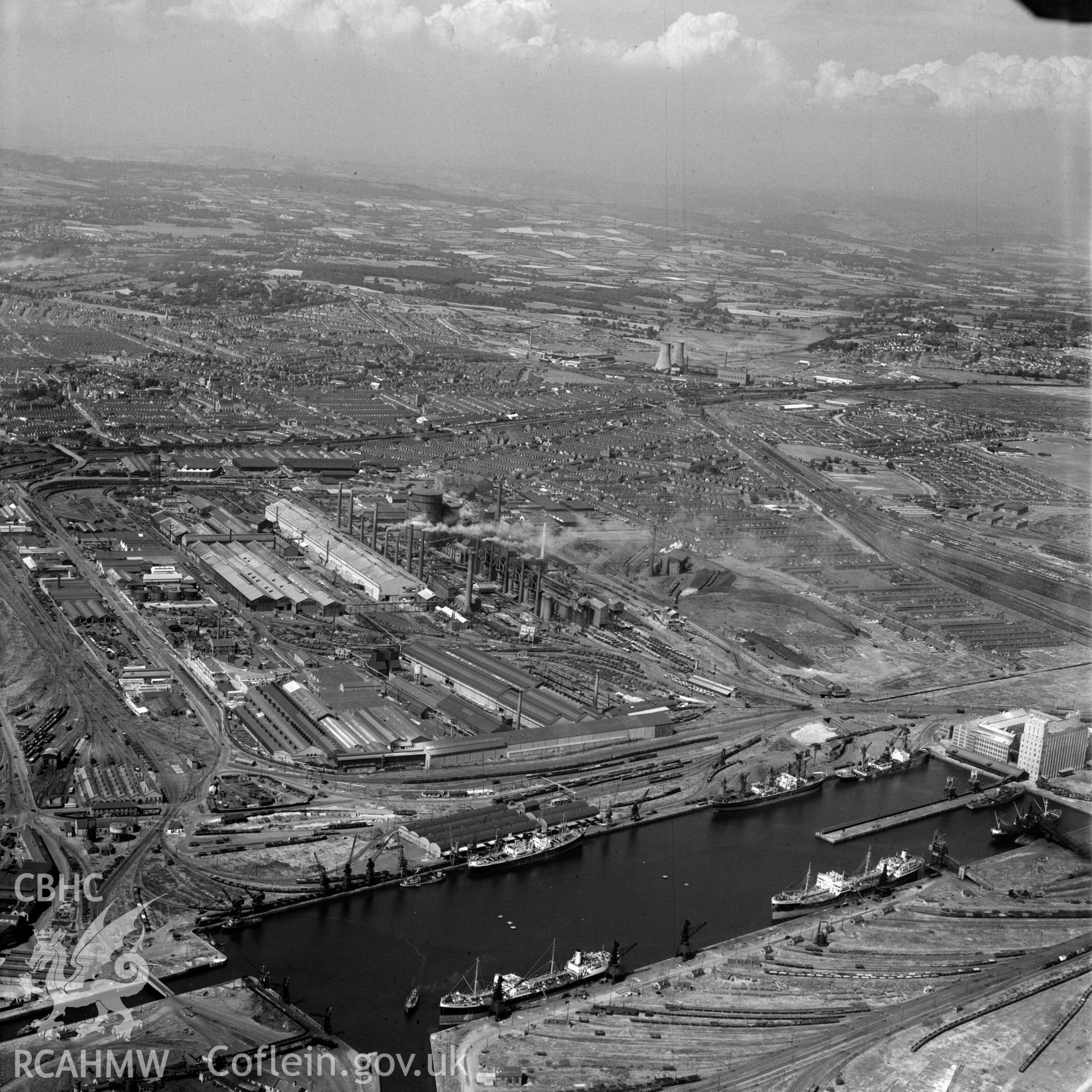 View of Guest, Keen & Baldwins Iron & Steel Ltd., East Moors, Cardiff