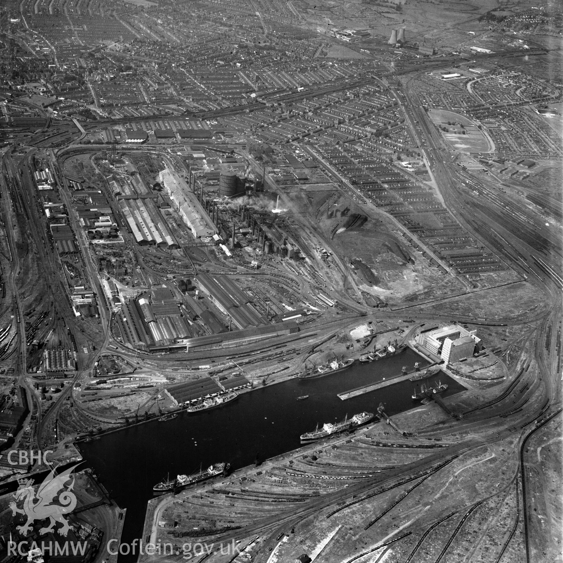 View of Guest, Keen & Baldwins Iron & Steel Ltd., East Moors, Cardiff