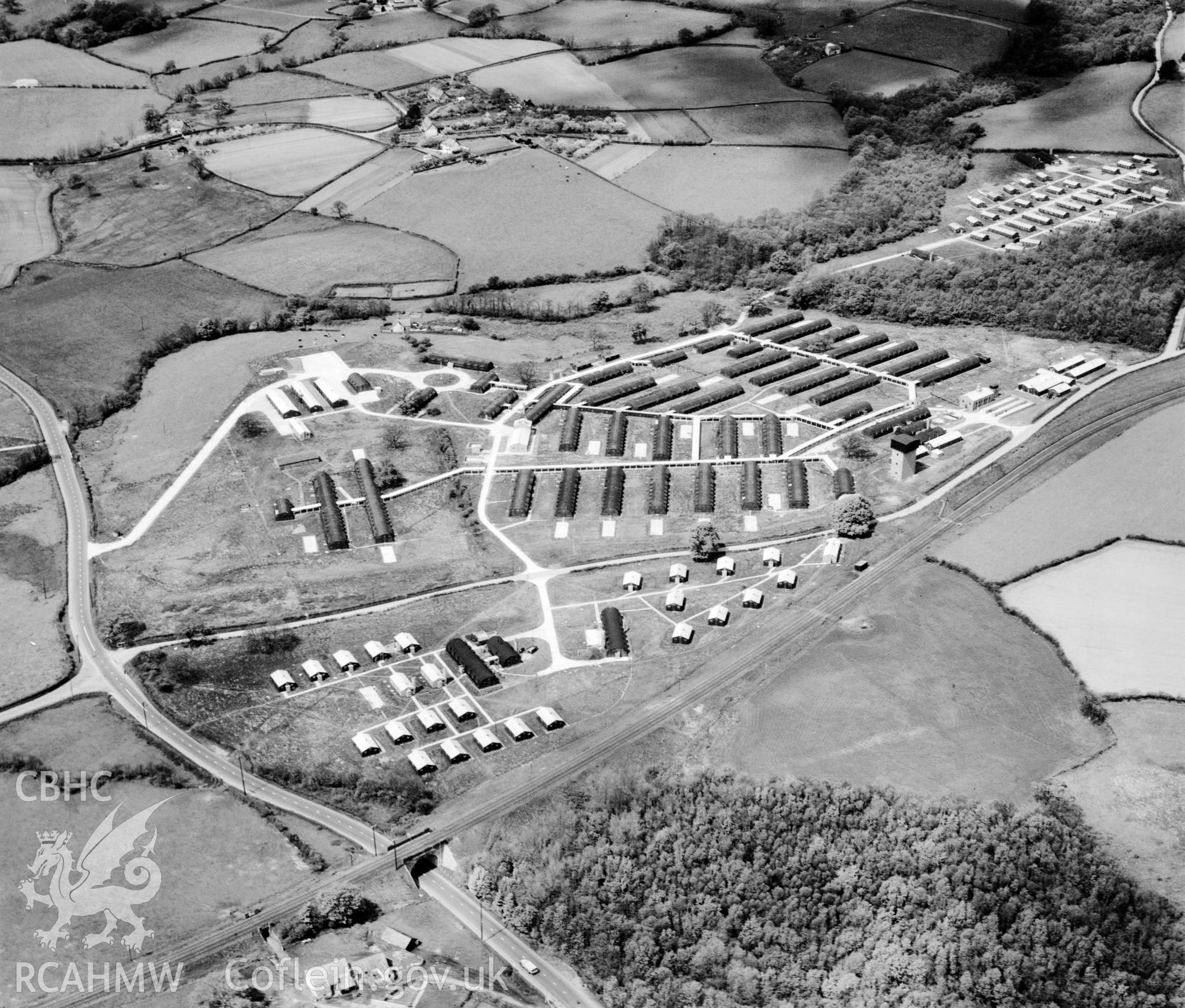 View of Rhyd-Lafar military hospital